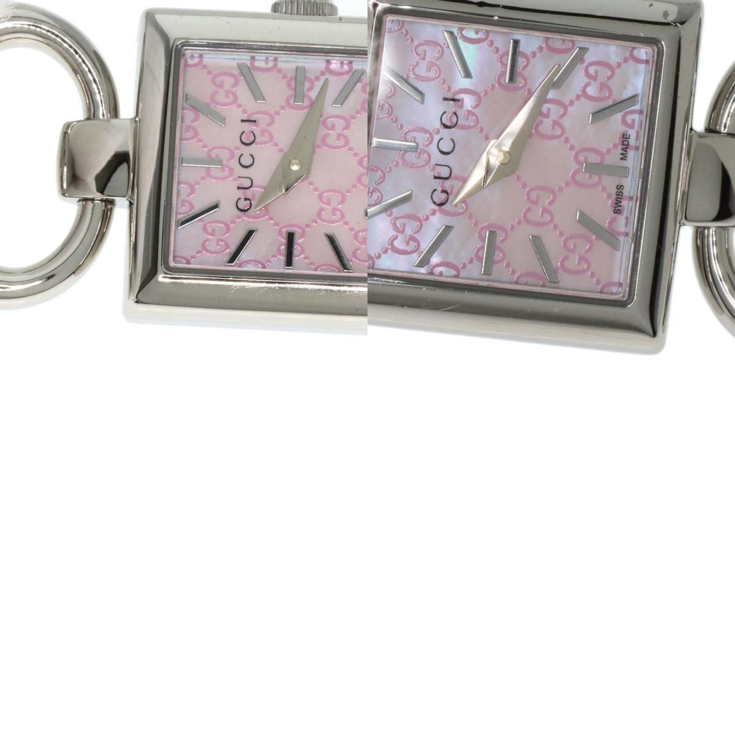 Gucci Ya120 Tornavoni Watch Stainless Steel Ss