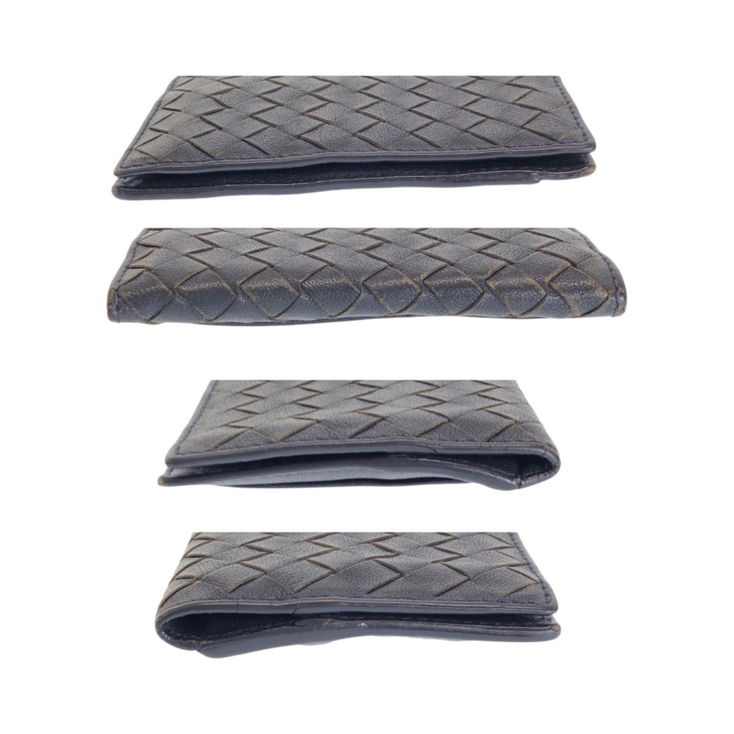 Bottega Veneta Intrecciato Leather Card Case/Pass Case