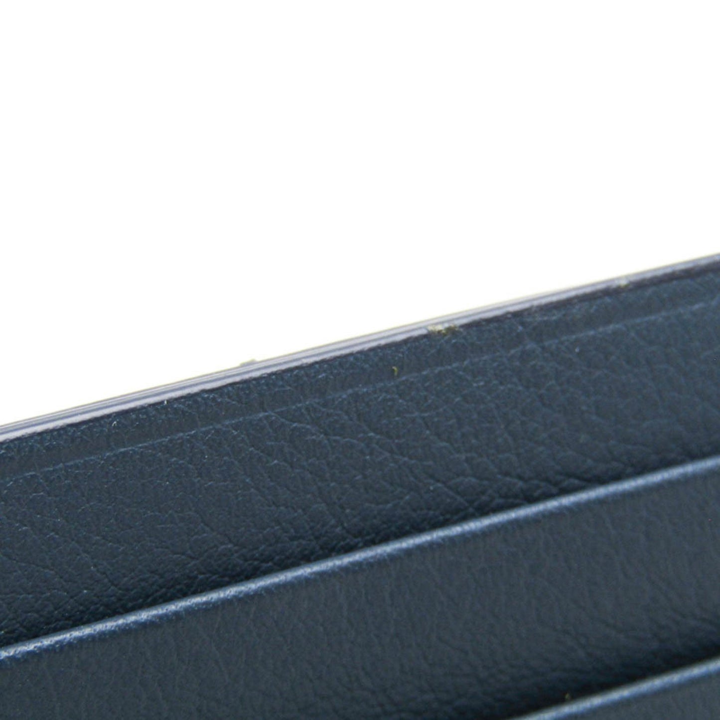 Tiffany Leather Card Case Navy