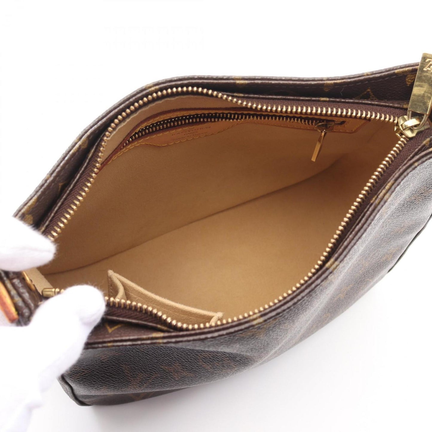 Louis Vuitton Louis Vuitton Looping Mm Shoulder Bag Coated Canvas Leather Monogram