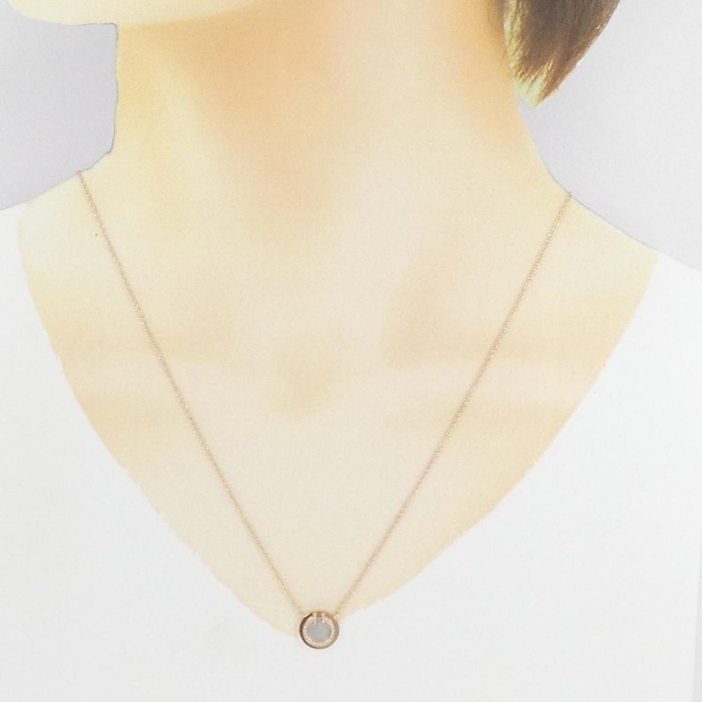 Tiffany T Circle Necklace