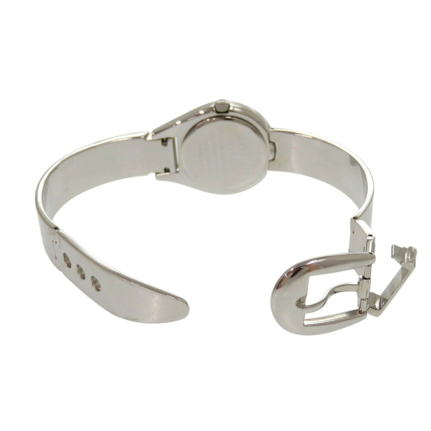 Gucci 6700L Stainless Steel Black/Silver Dial Quartz Watch 0566Gucci