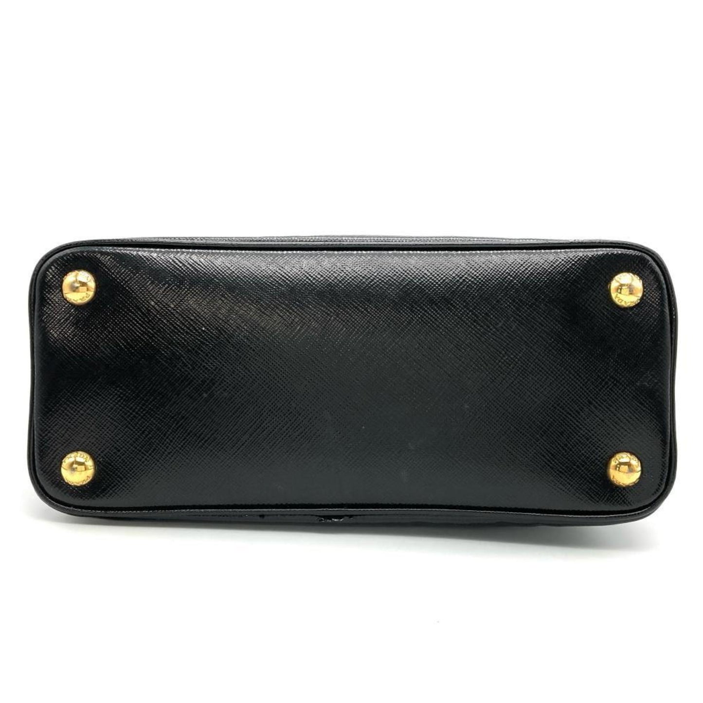 Prada Promenade Shoulder Bag Black Triangle Plate