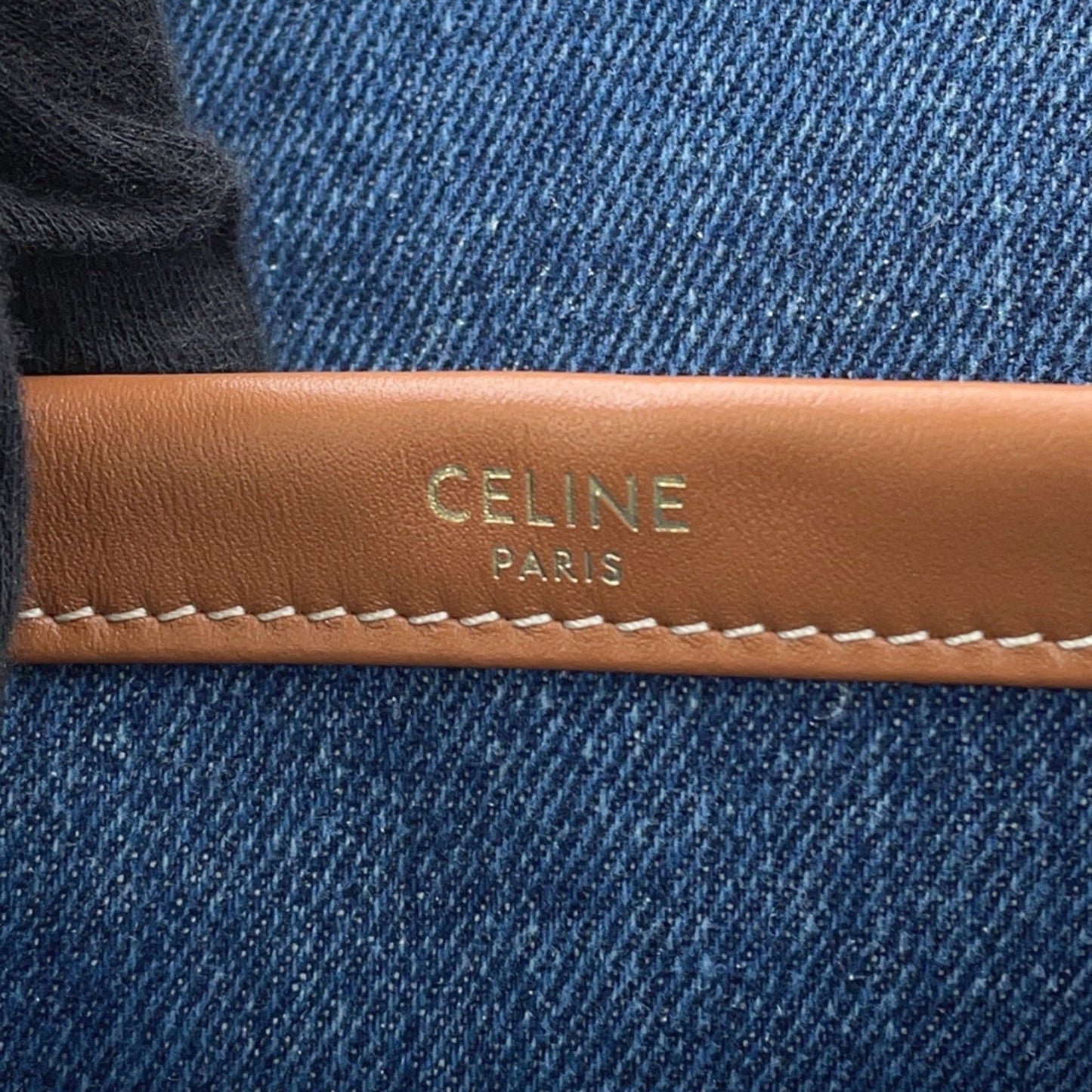Celine Tote Bag Large Cabas Denim 196762