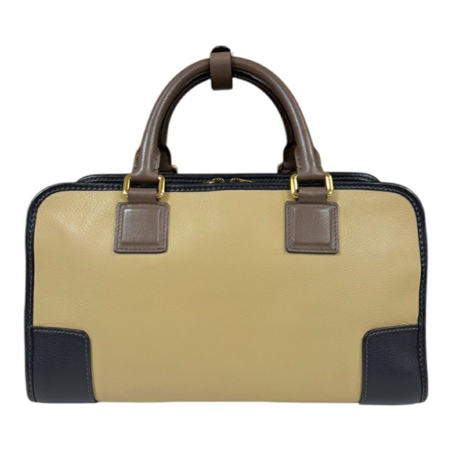 Loewe Amazona 28 Handbag Leather 352.69La03 Beige