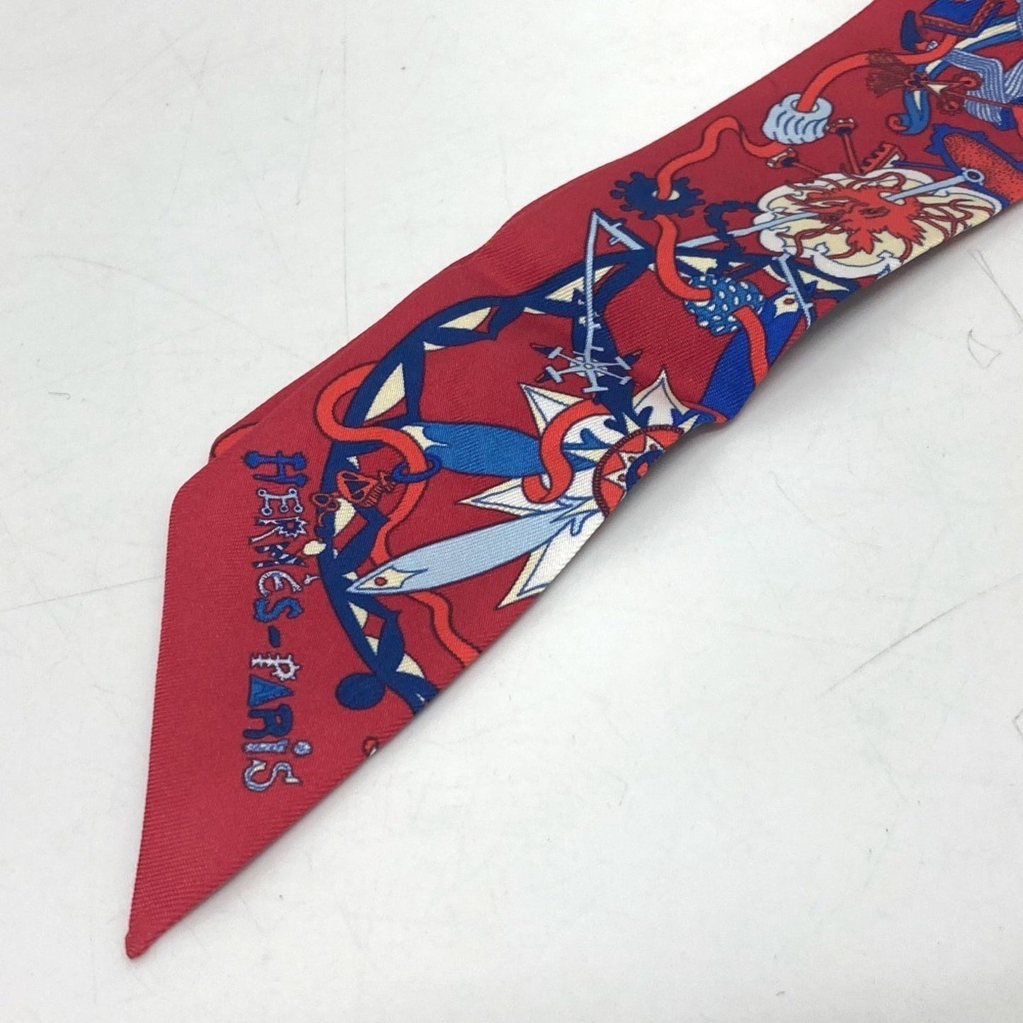 Hermes Animal Twilly Scarf
