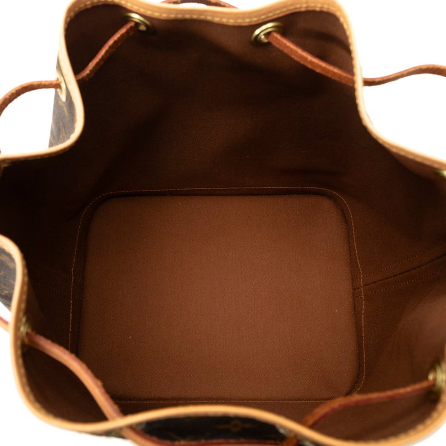 Louis Vuitton Monogram Noe Shoulder Bag M42224 Brown Pvc Leather