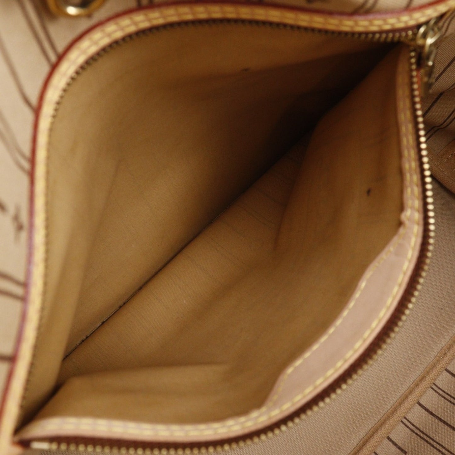 Louis Vuitton Neverfull Mm Tote Bag M40156 Monogram Canvas 2008 Brown Ar4088