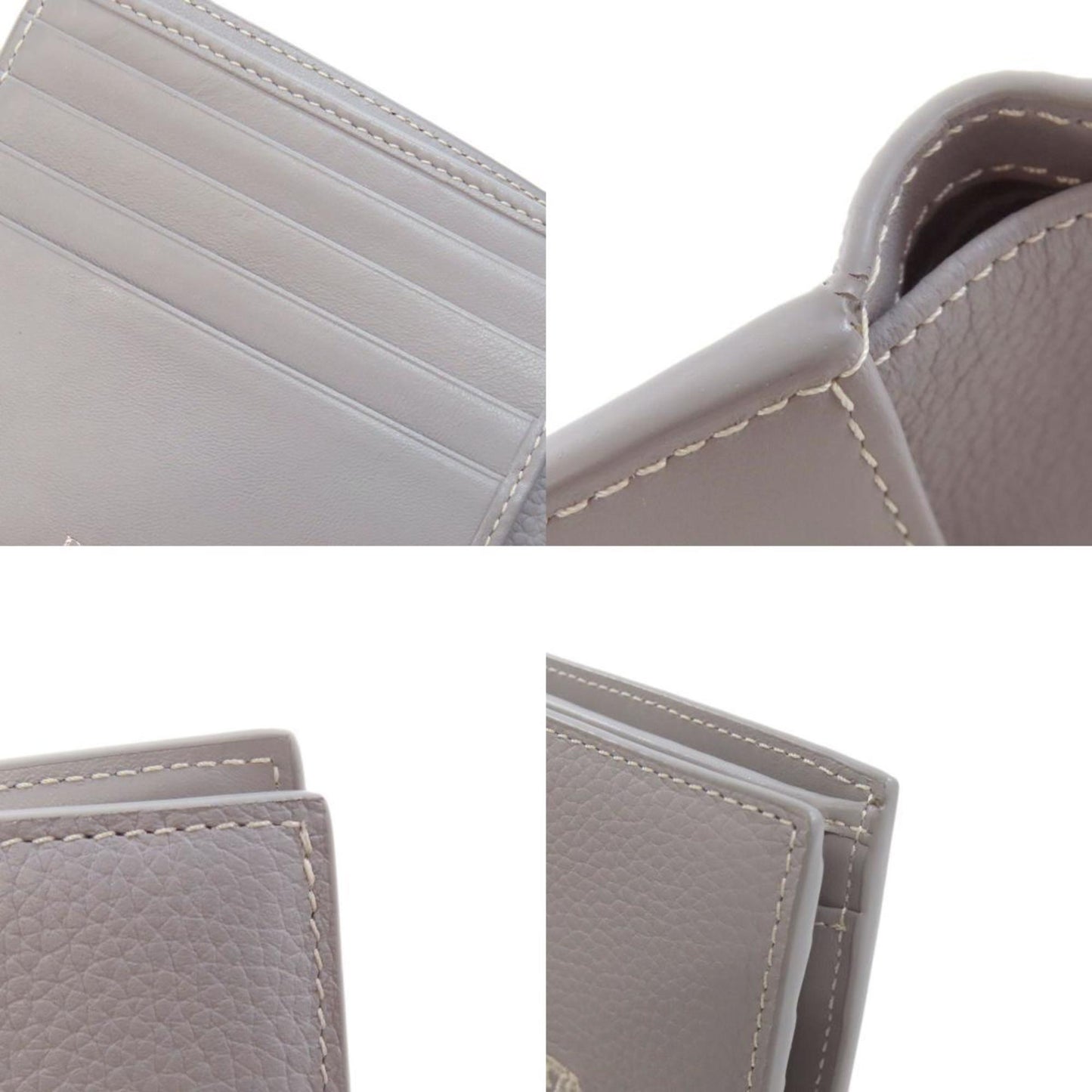 Christian Dior Leather Bi-Fold Wallet
