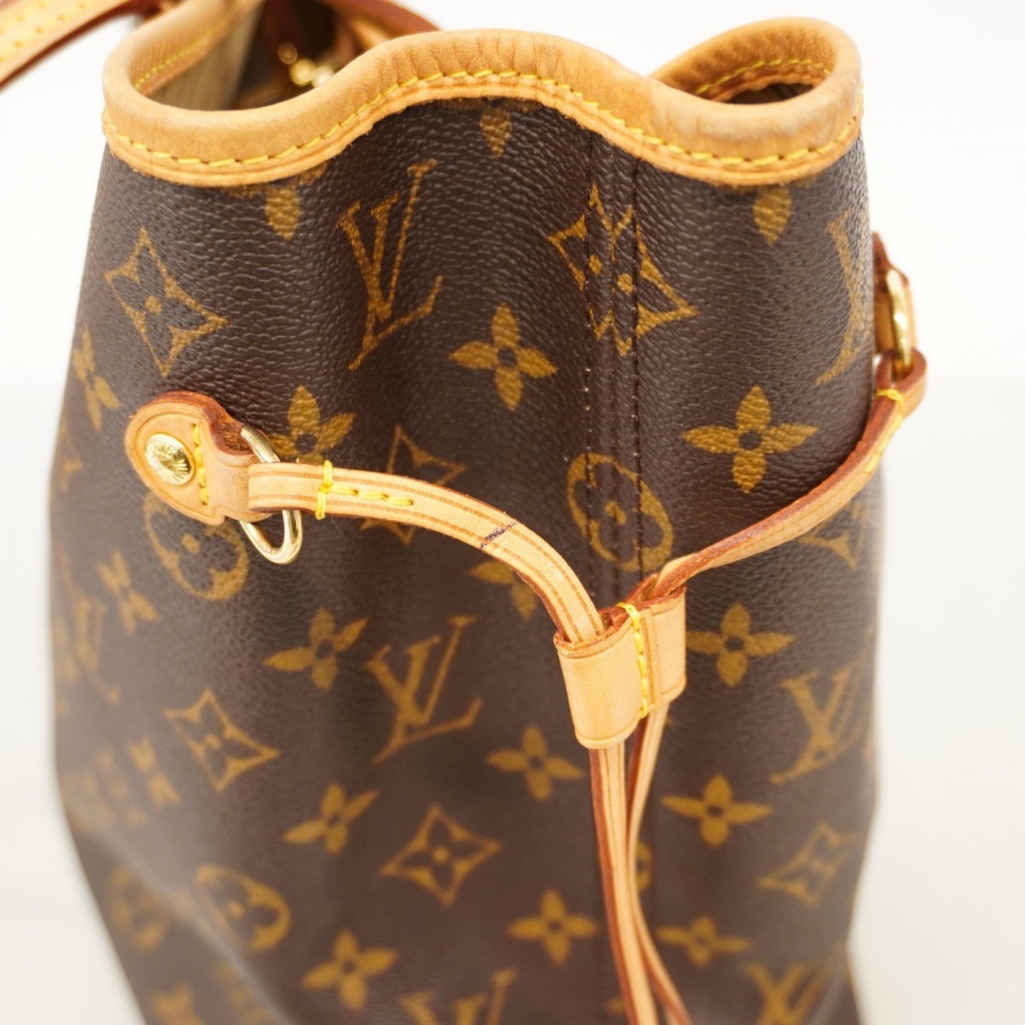 Louis Vuitton Monogram Neverfull Mm Tote Bag M40156 Brown