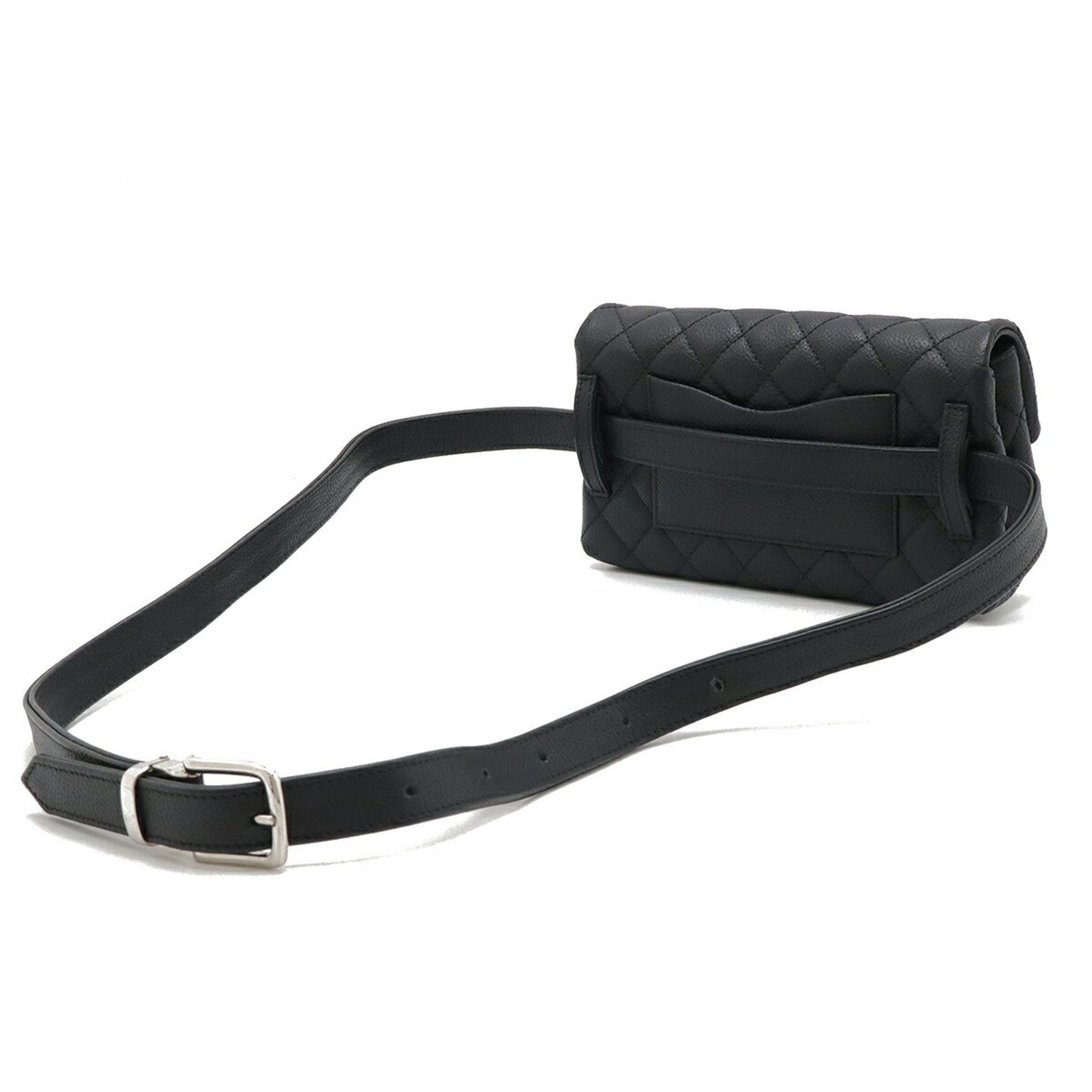 Chanel Chanel 2.55 Matelasse Waist Bag Belt Clutch Staff Uniform Not