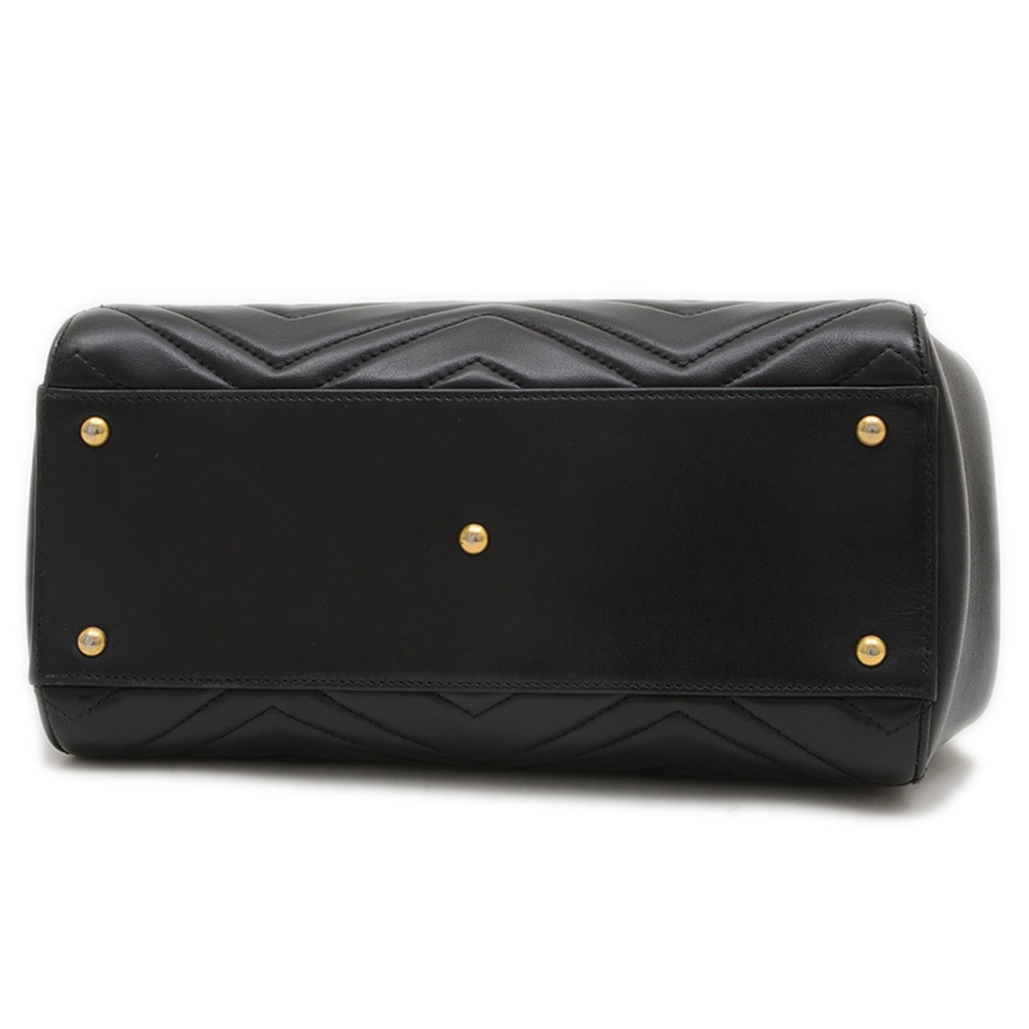 Gucci Gg Marmont Quilted 2Way Bag Handbag Black 448054 Bp