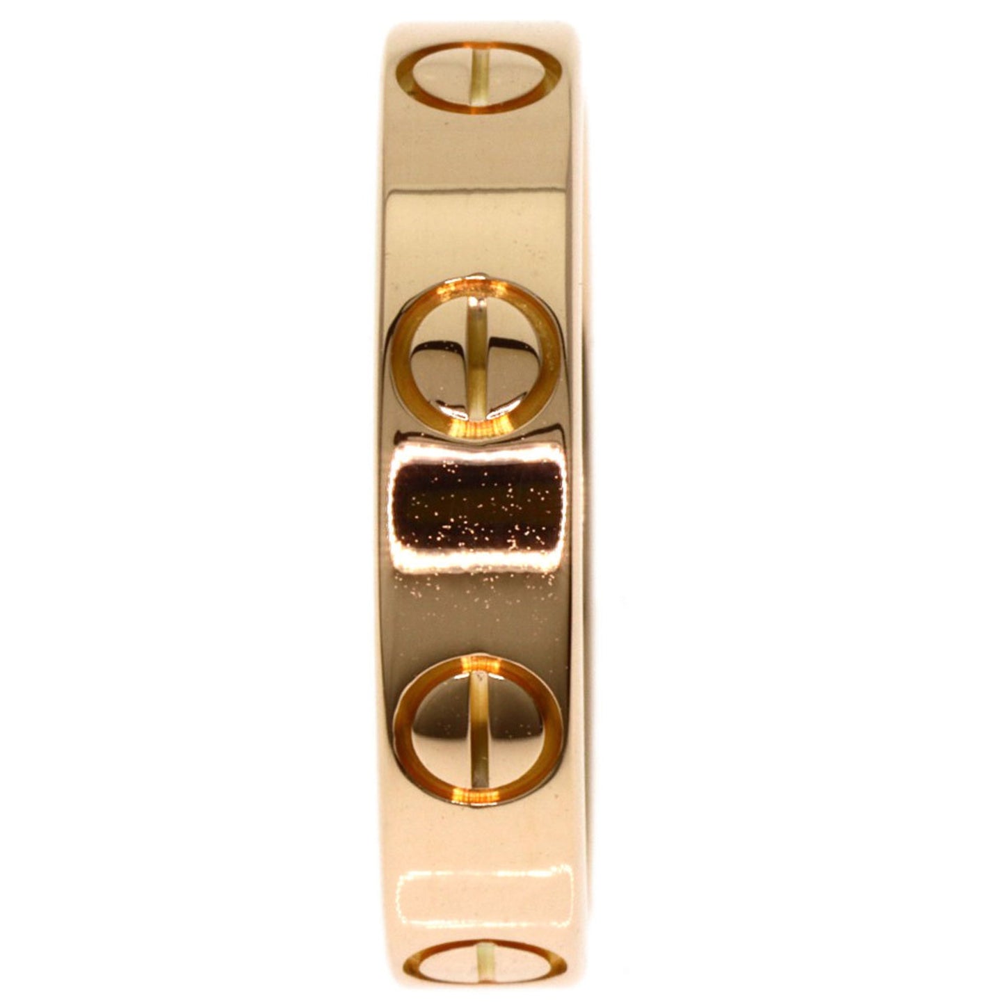 Cartier Mini Love Ring #45 18K Pink Gold