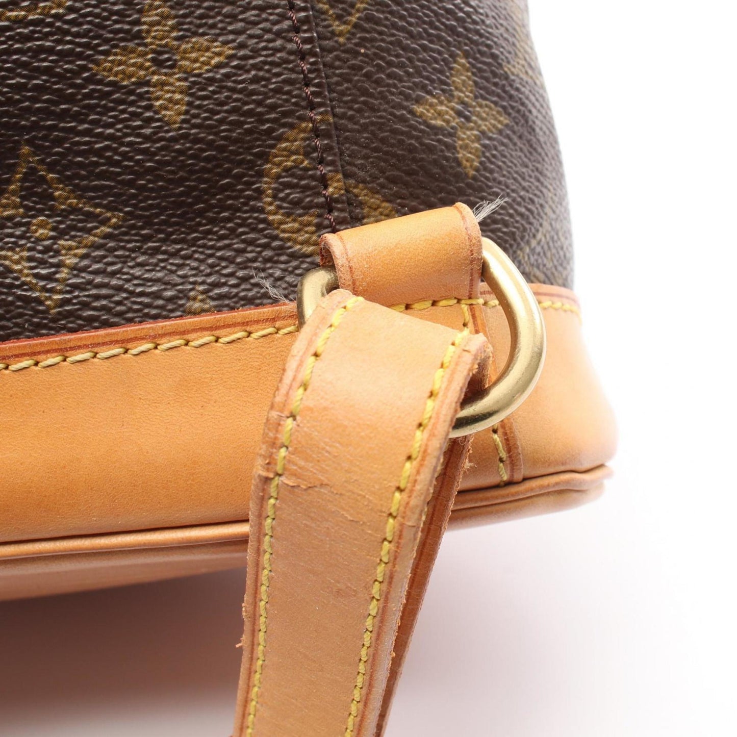 Louis Vuitton Montsouris Gm Backpack Bag Coated Canvas Leather Monogram