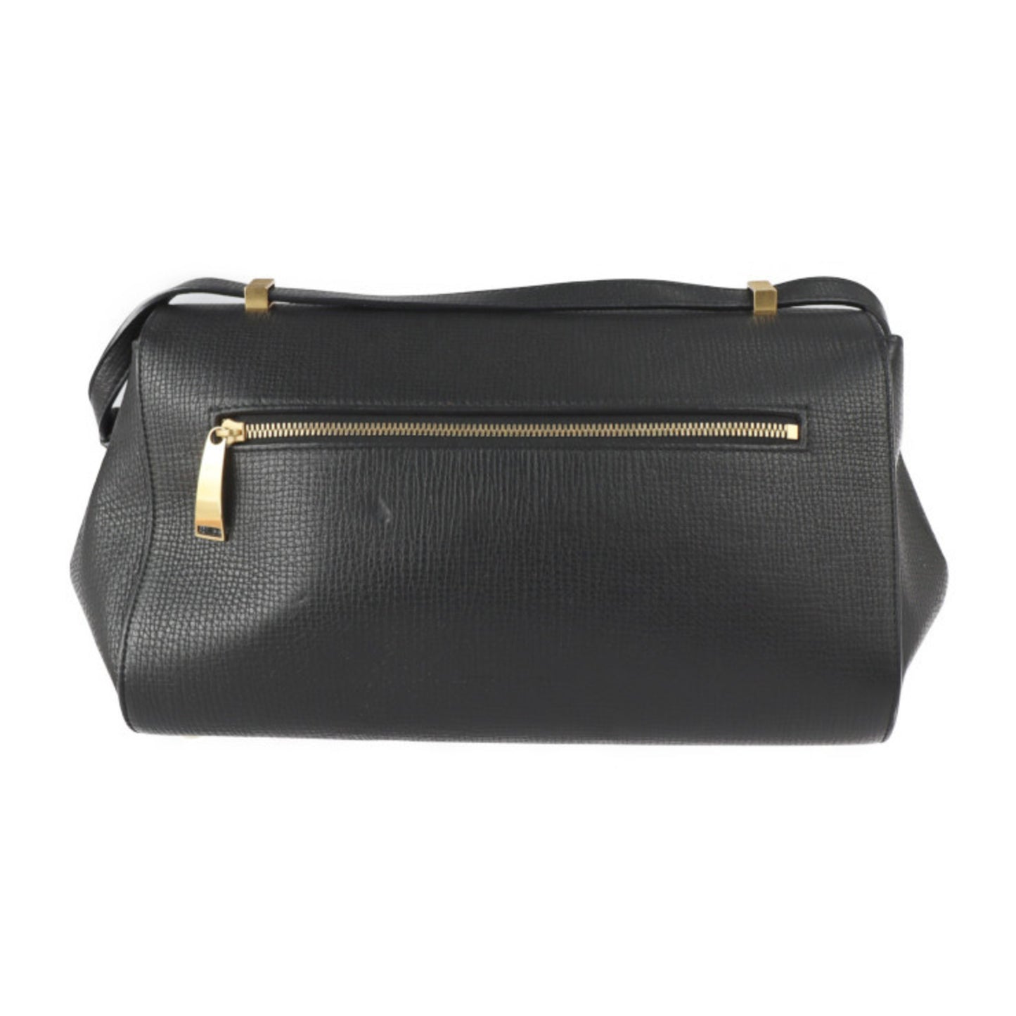Bottega Veneta Bottega Veneta Angle Angle Palmellato Shoulder Bag 576143 Calf Leather Black Gold