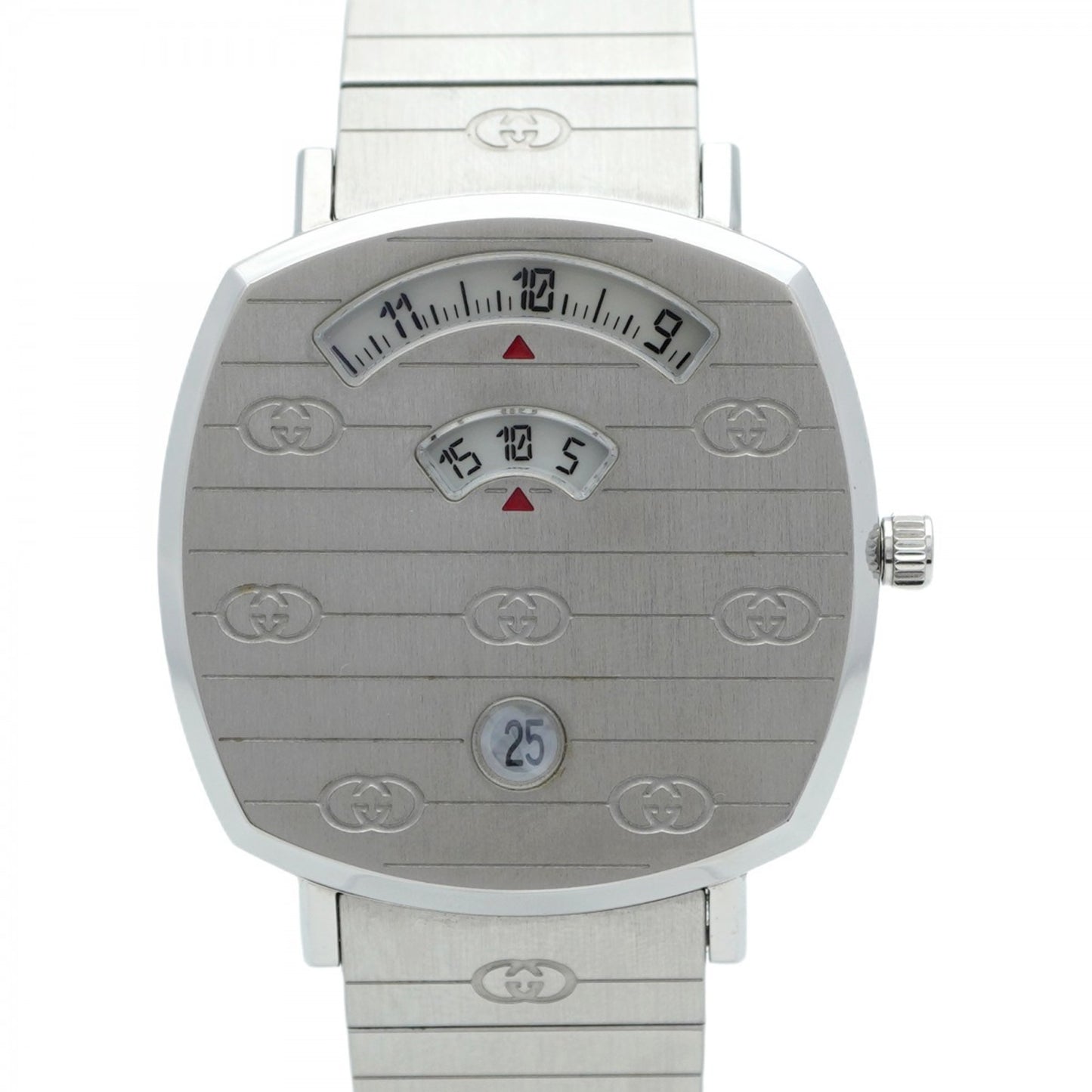 Gucci Grip 157.4 White Dial