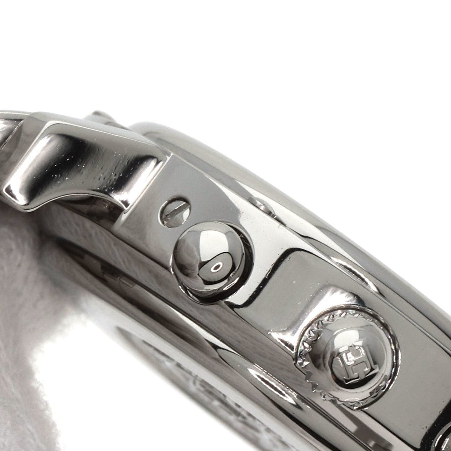 Herms Cl1.310 Clipper Chronograph Watch In Stainless Steel/Ss