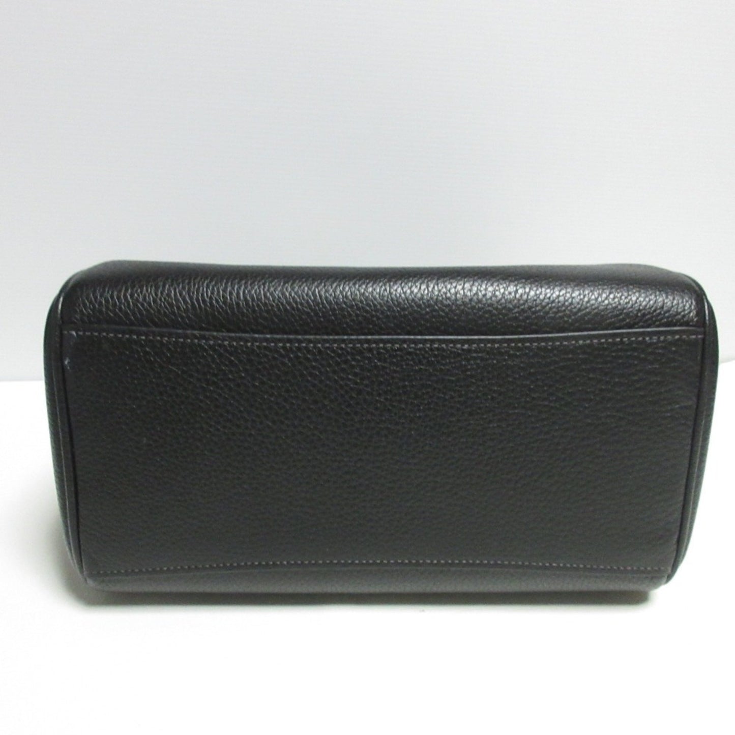 Coach Lowan Satchel Leather 2Way Handbag Shoulder Bag Cv962 Black