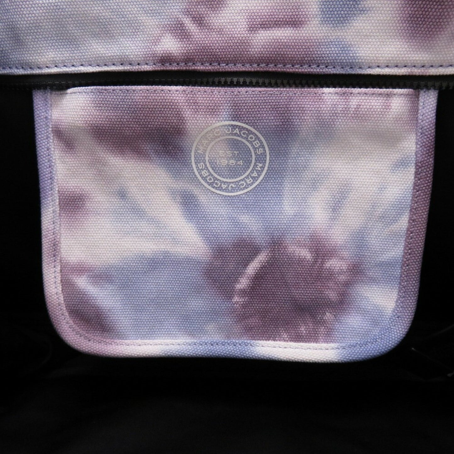 Unused Marc Jacobs Disc H013M06Pf22 Canvas Purple Tote Bag 0601Marc Jacobs