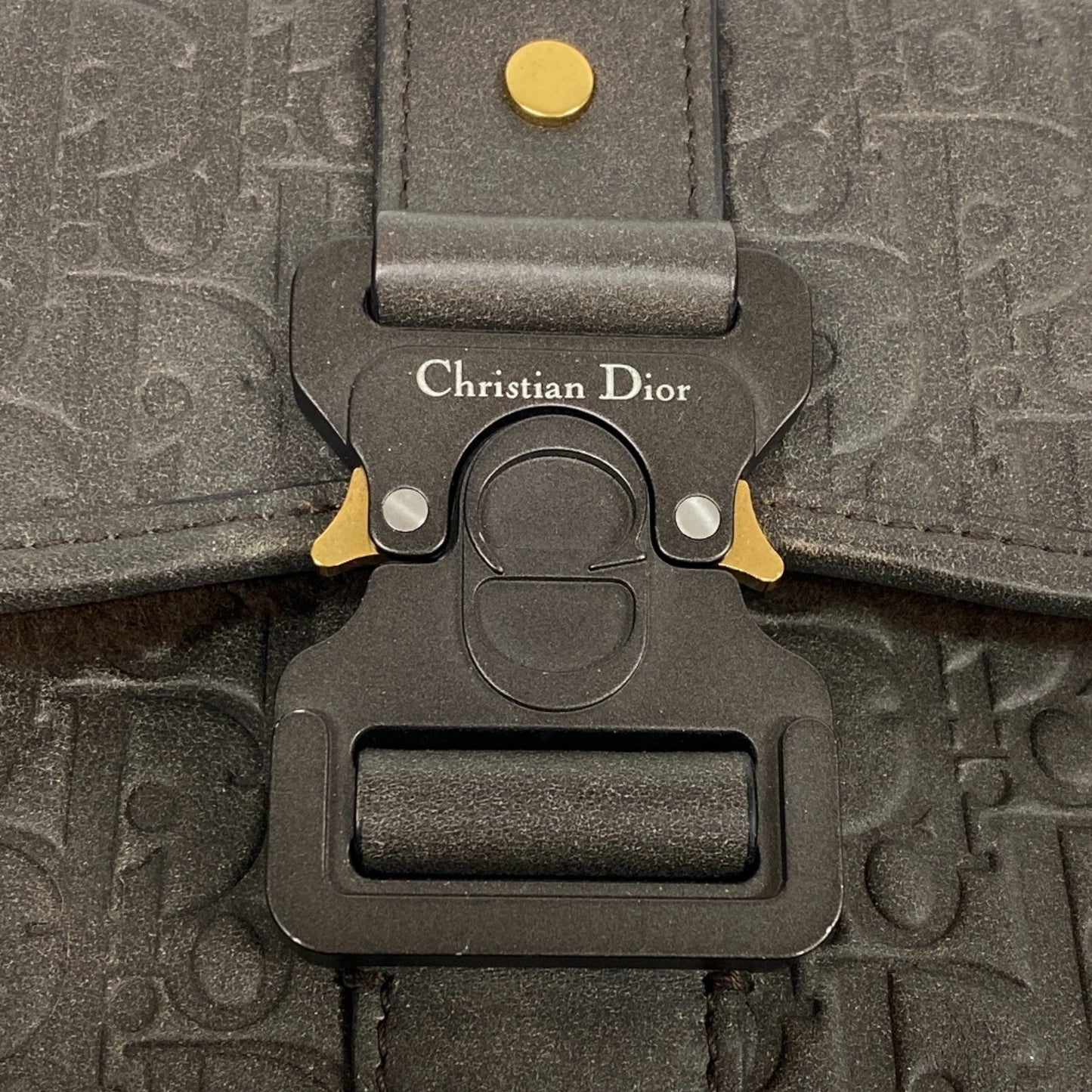 Christian Dior Louis Vuitton Bag Gallop Shoulder Brown