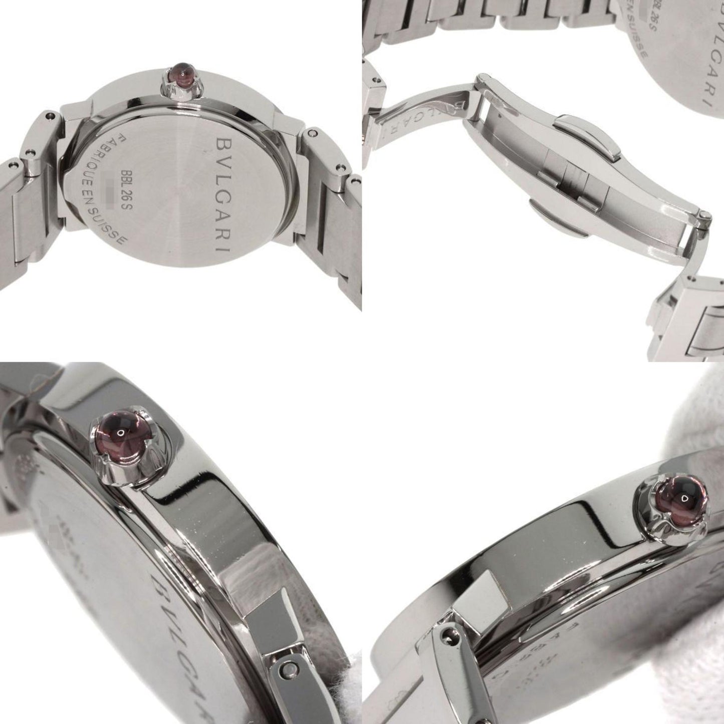 Bvlgari Bbl26S Watch Stainless Steel Ss