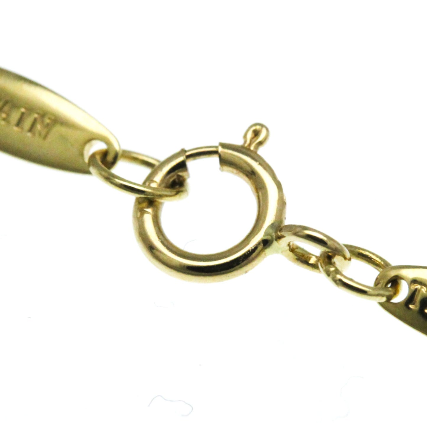 Tiffany Bean Necklace Extra Mini Yellow Gold (18K) No Stone Men