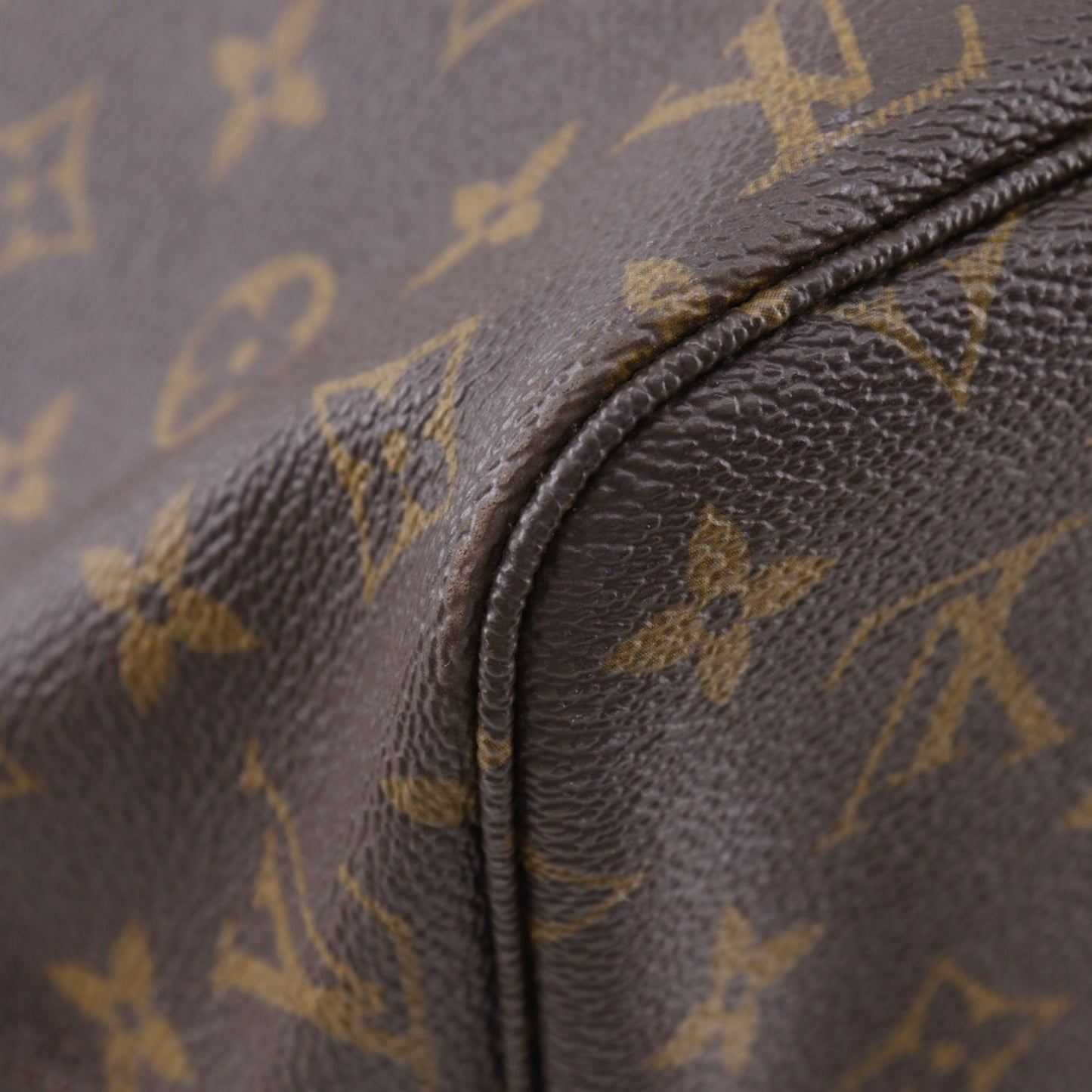Louis Vuitton Neverfull Mm Tote Bag M40156 Monogram Canvas 2008 Brown Ar4088
