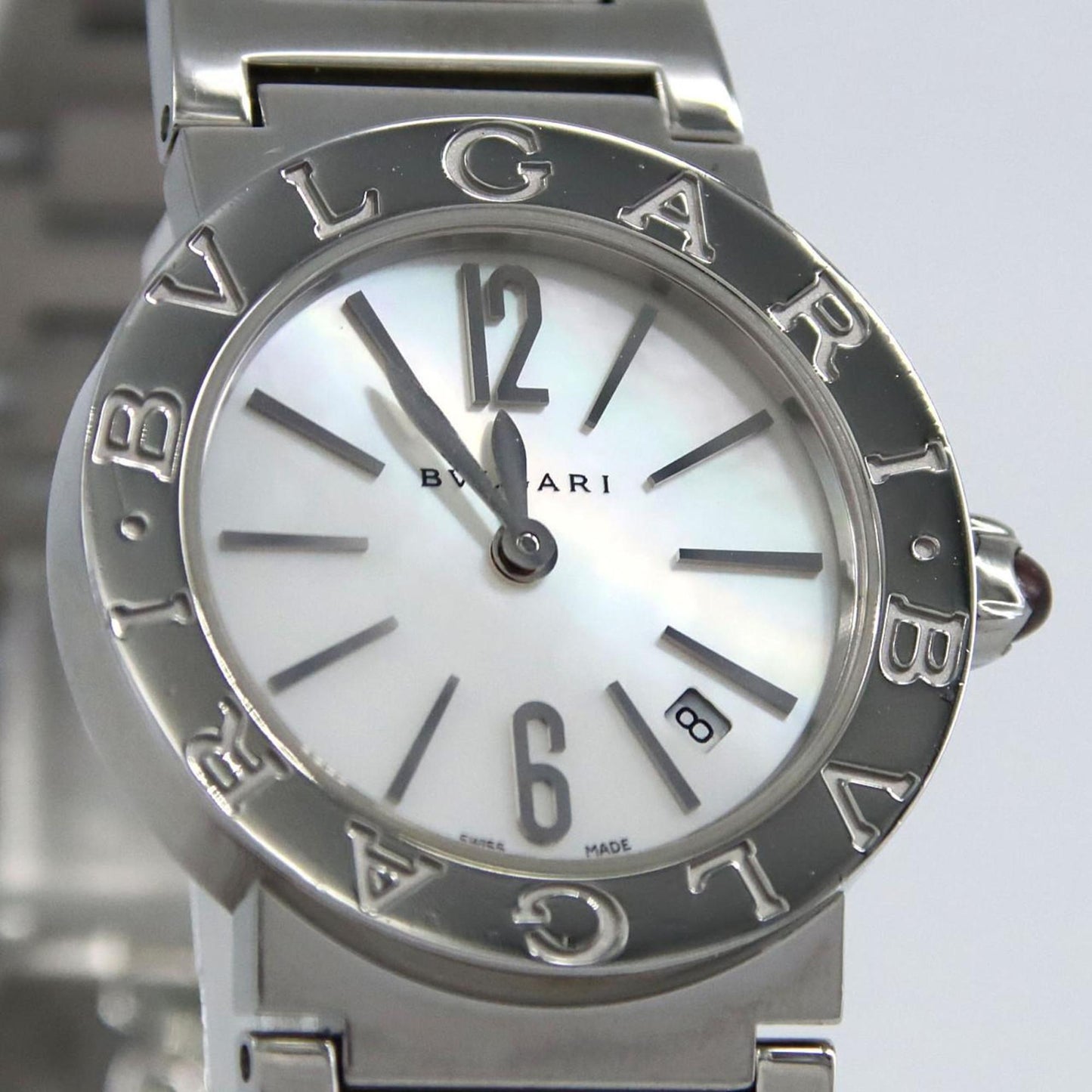 Bvlgari Bbl26S Bbl26Wssd Ss Quartz Watch
