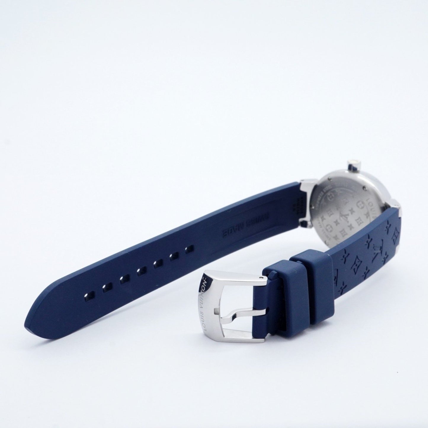 Louis Vuitton Tambour Q12Mp Blue Dial