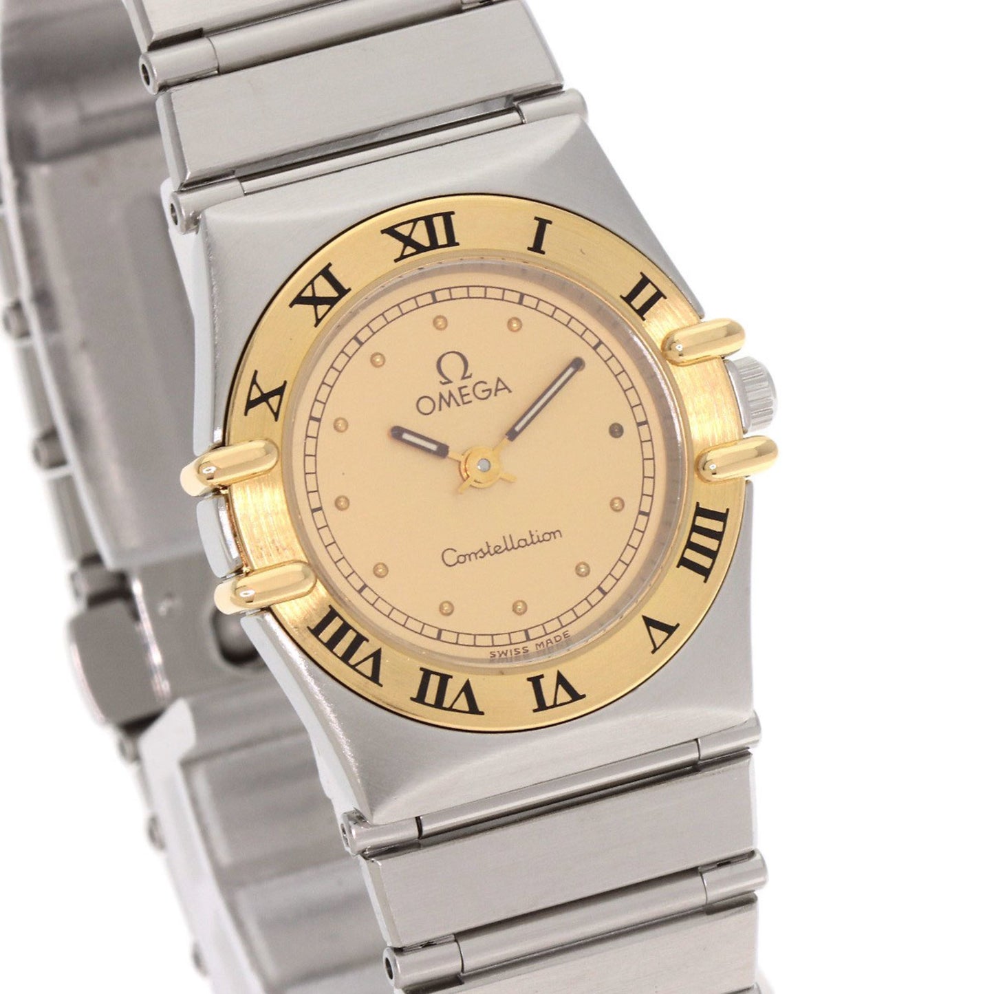 Omega Constellation Flat Bezel Watch Stainless Steel/Ssx18Kyg