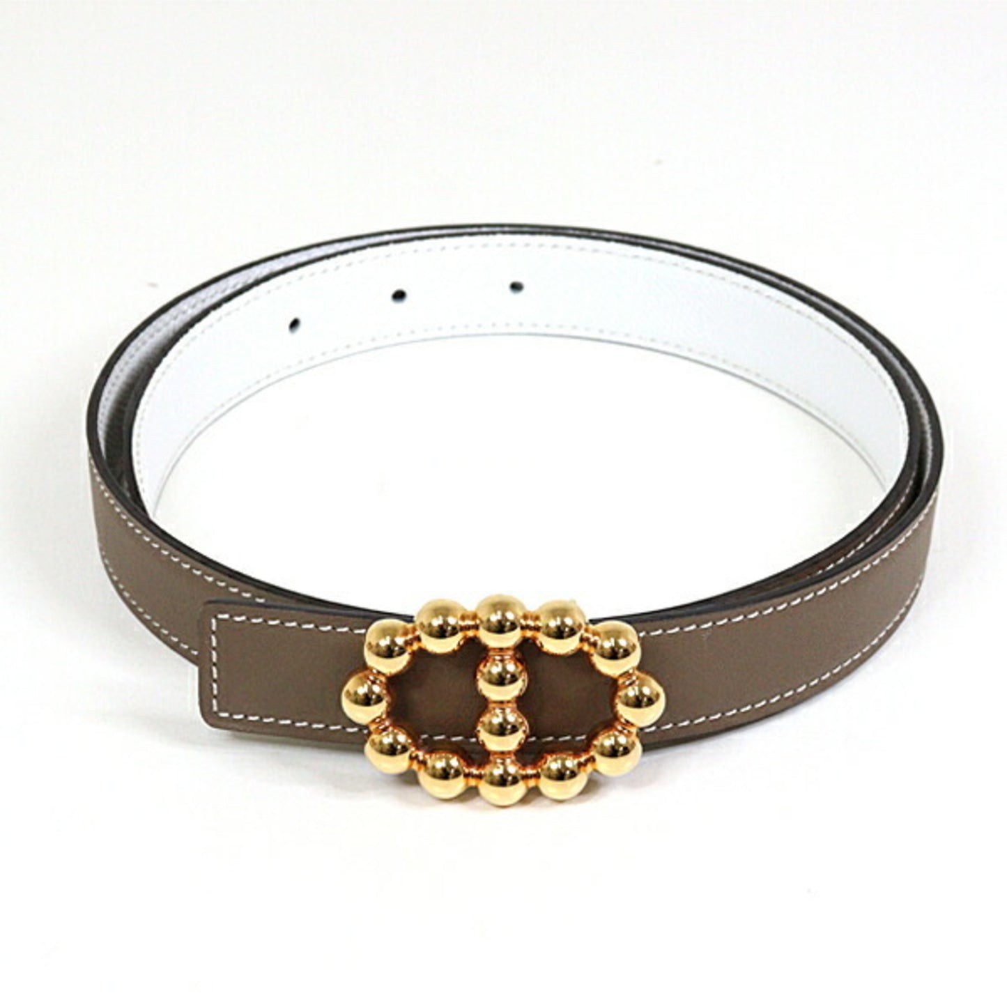 Hermes Maillon Bubble Belt Reversible Swift Epson