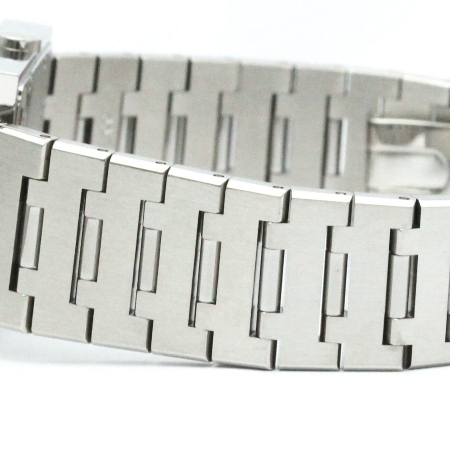Polished Bvlgari Quadrato Stainless Steel Quartz