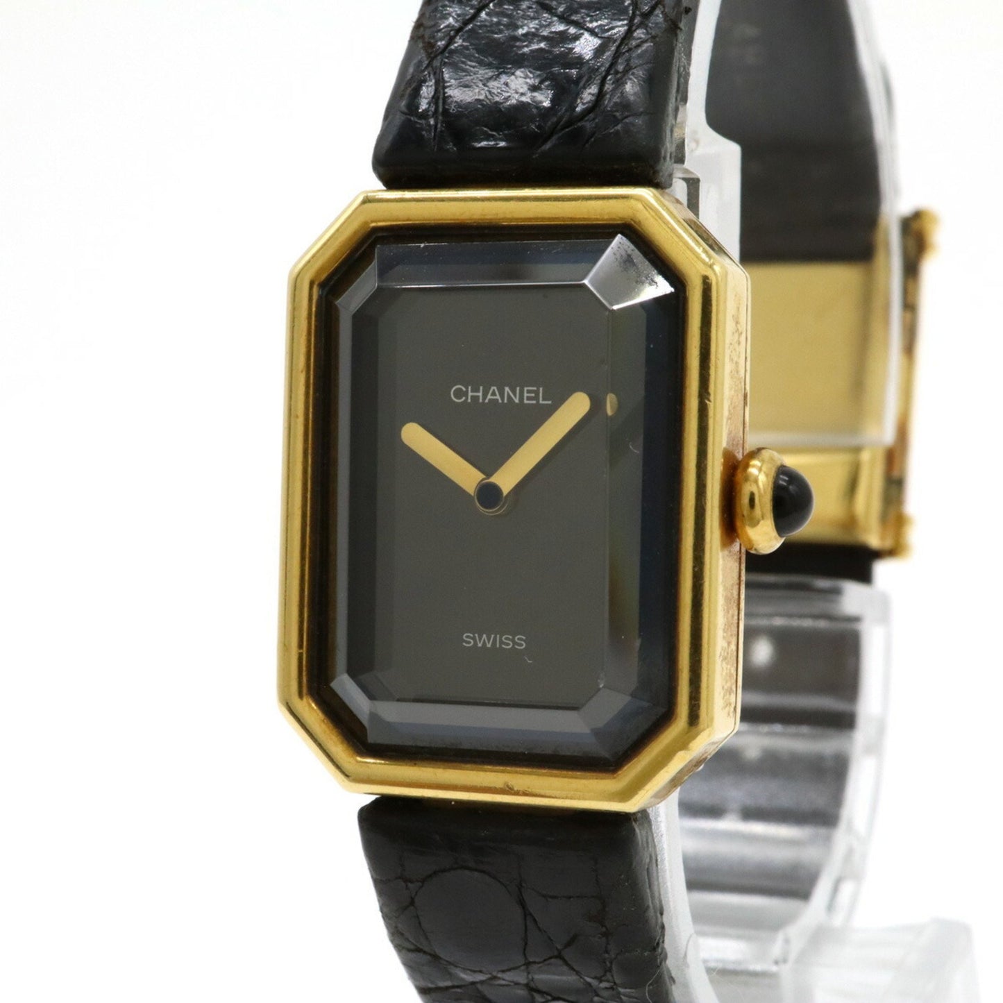 Chanel Premiere K18Yg 750 Yellow Gold Leather