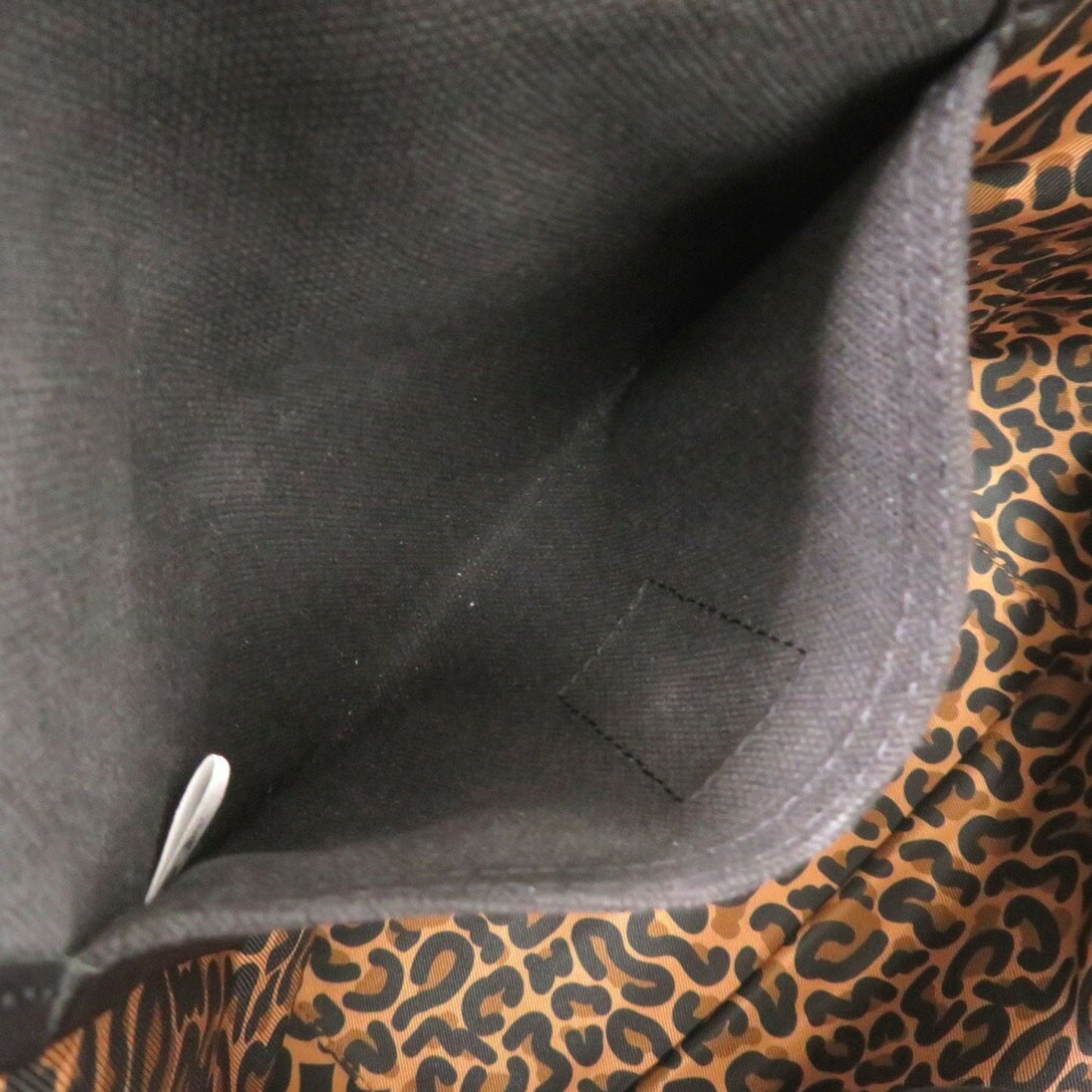 Mcm Phenomenon+Mcm Canvas/Leather Black Tote Bag 0382Mcm