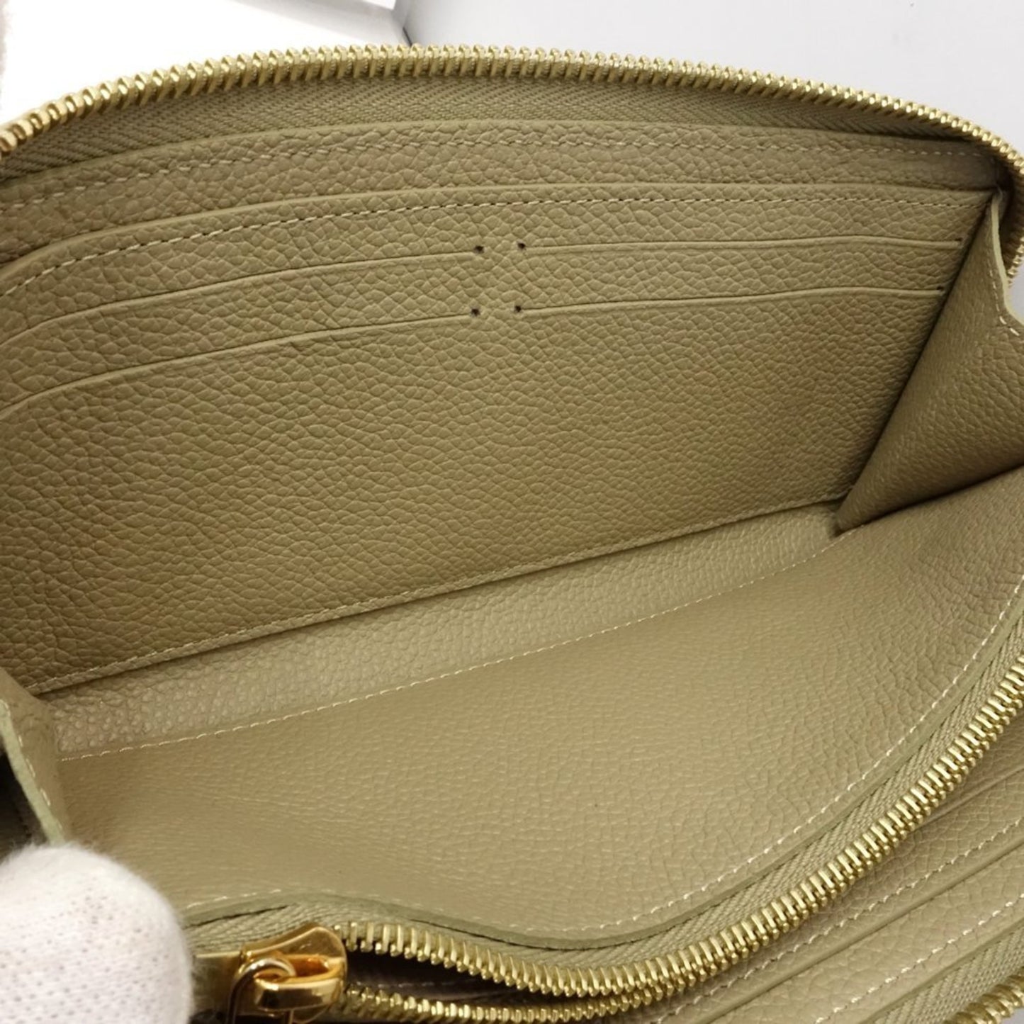 Louis Vuitton Louis Vuitton Long Wallet M82478 Portefeuille Clemence Monogram Bicolor Empreinte