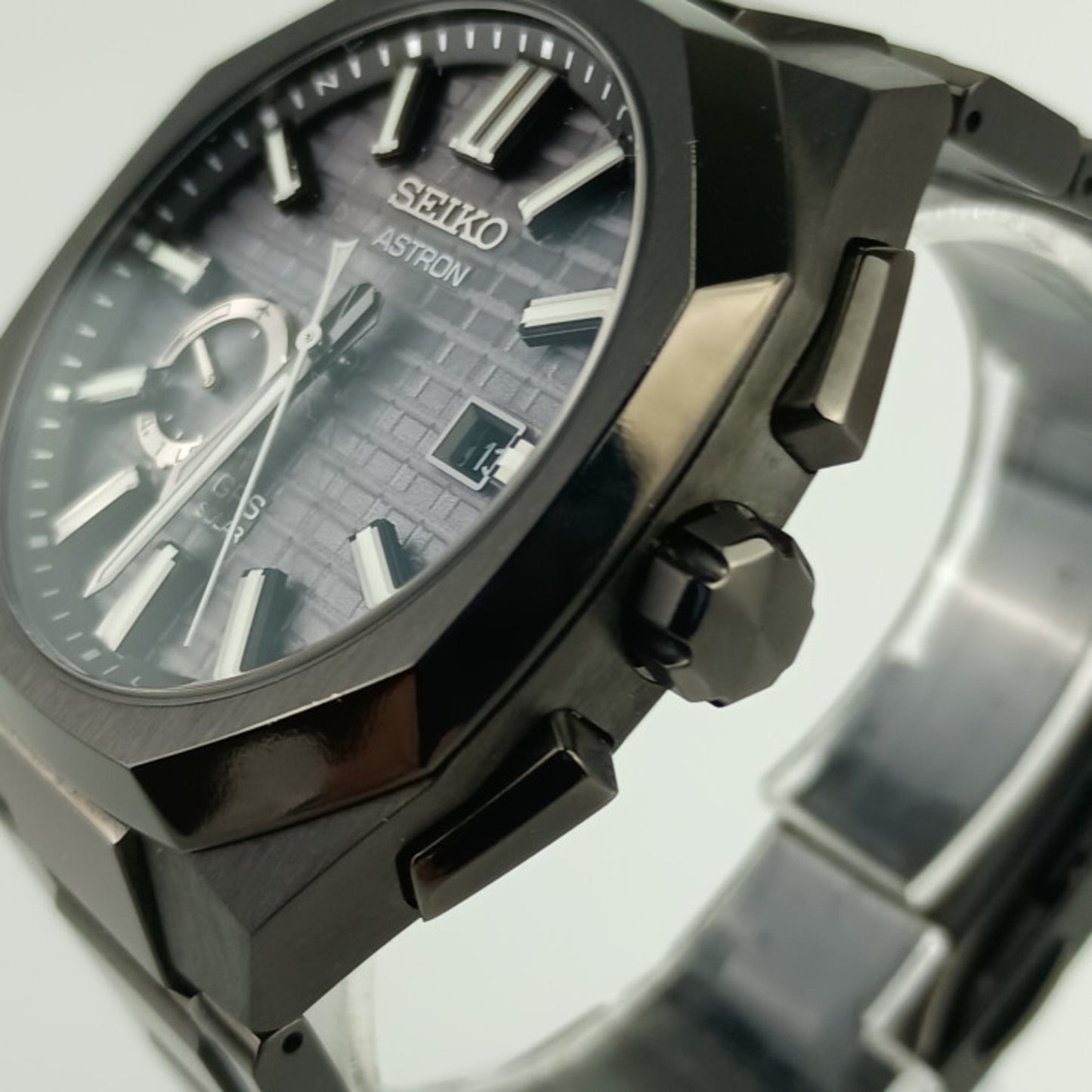 Seiko Astron Nexter Series Watch 3X62-0Aa0 Sbxd015 Black Dial Ti