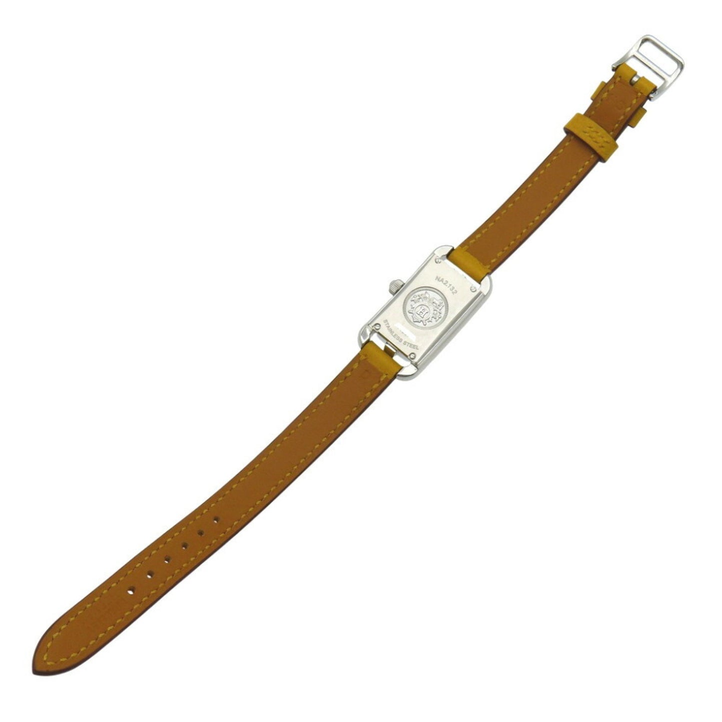 Unused Herms Nantucket Diamond Chaine D'Ancre Na2.132 Quartz Watch With Diamonds