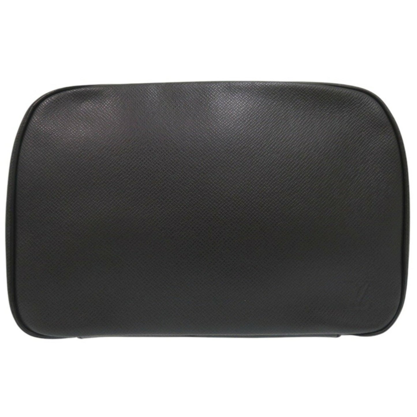 Louis Vuitton Taiga True Toilette Ardoise Second Bag Pouch M30212 Black Ca1014 Engraved Lv