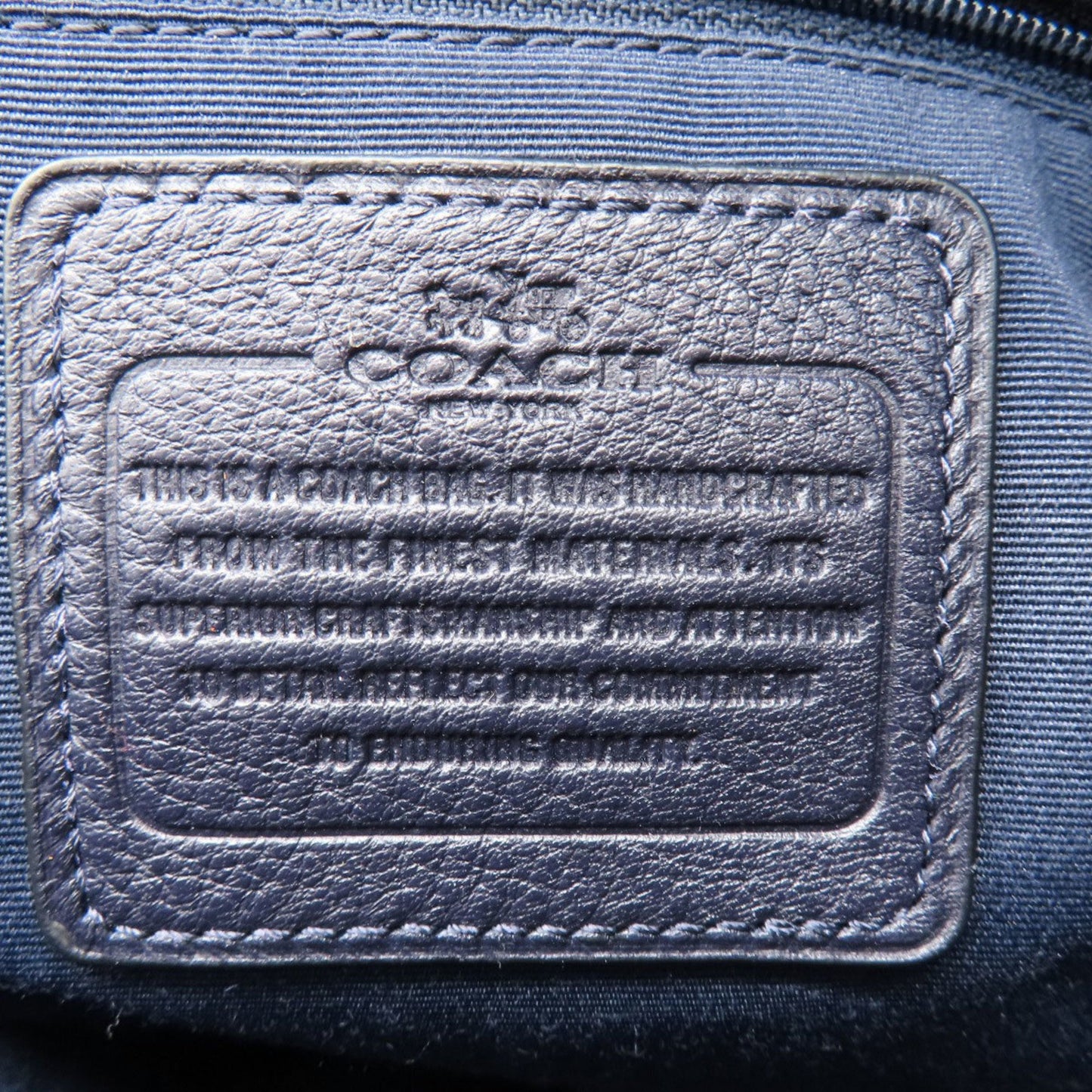 Coach F35185 Handbag Leather