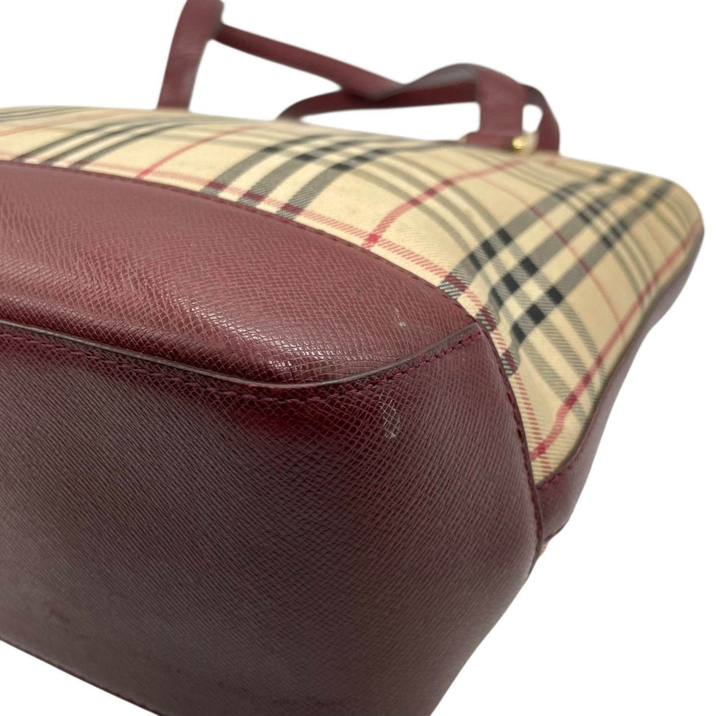 Burberry Nova Check Handbag Tote Bag