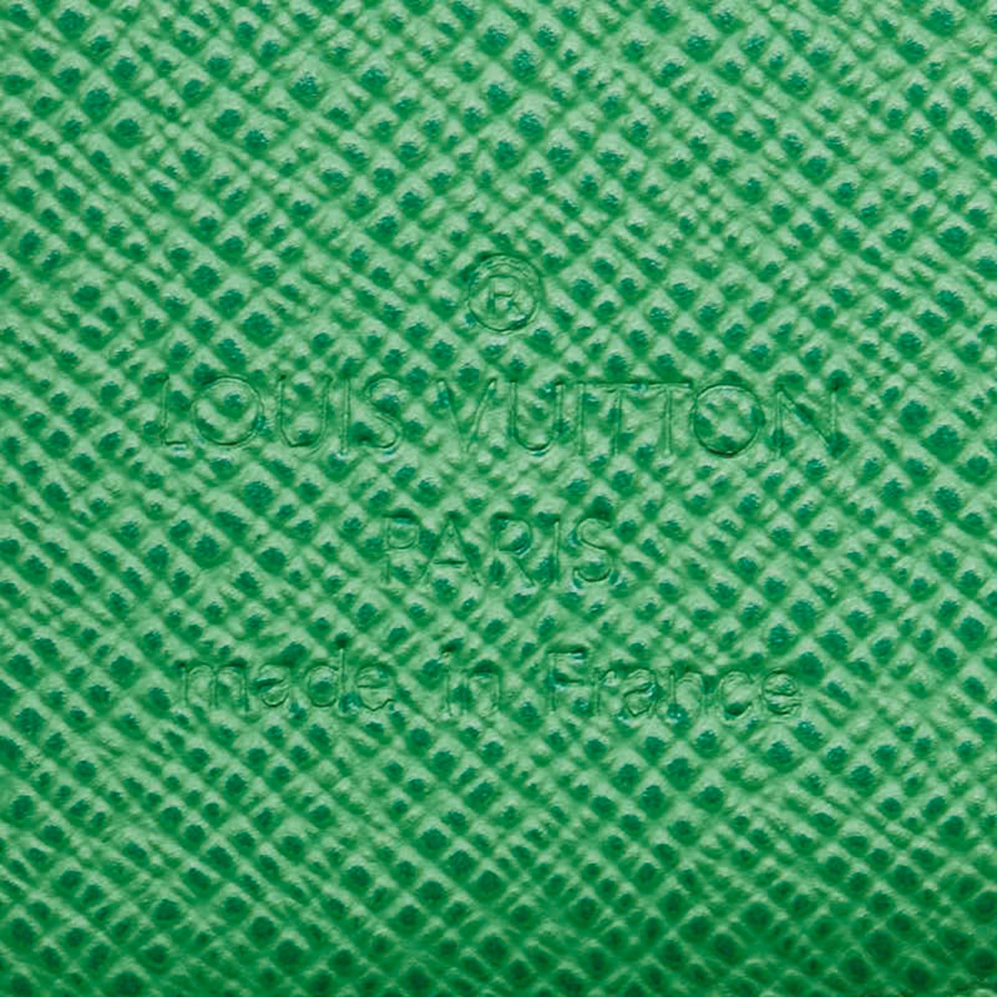 Louis Vuitton Monogram Perforated Bifold Wallet M95218 Vert Brown