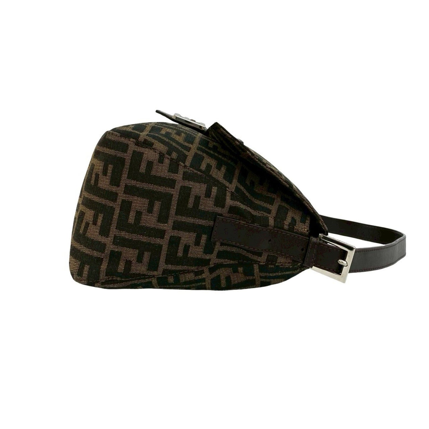Fendi Mamma Bucket Ff Logo Hardware Canvas