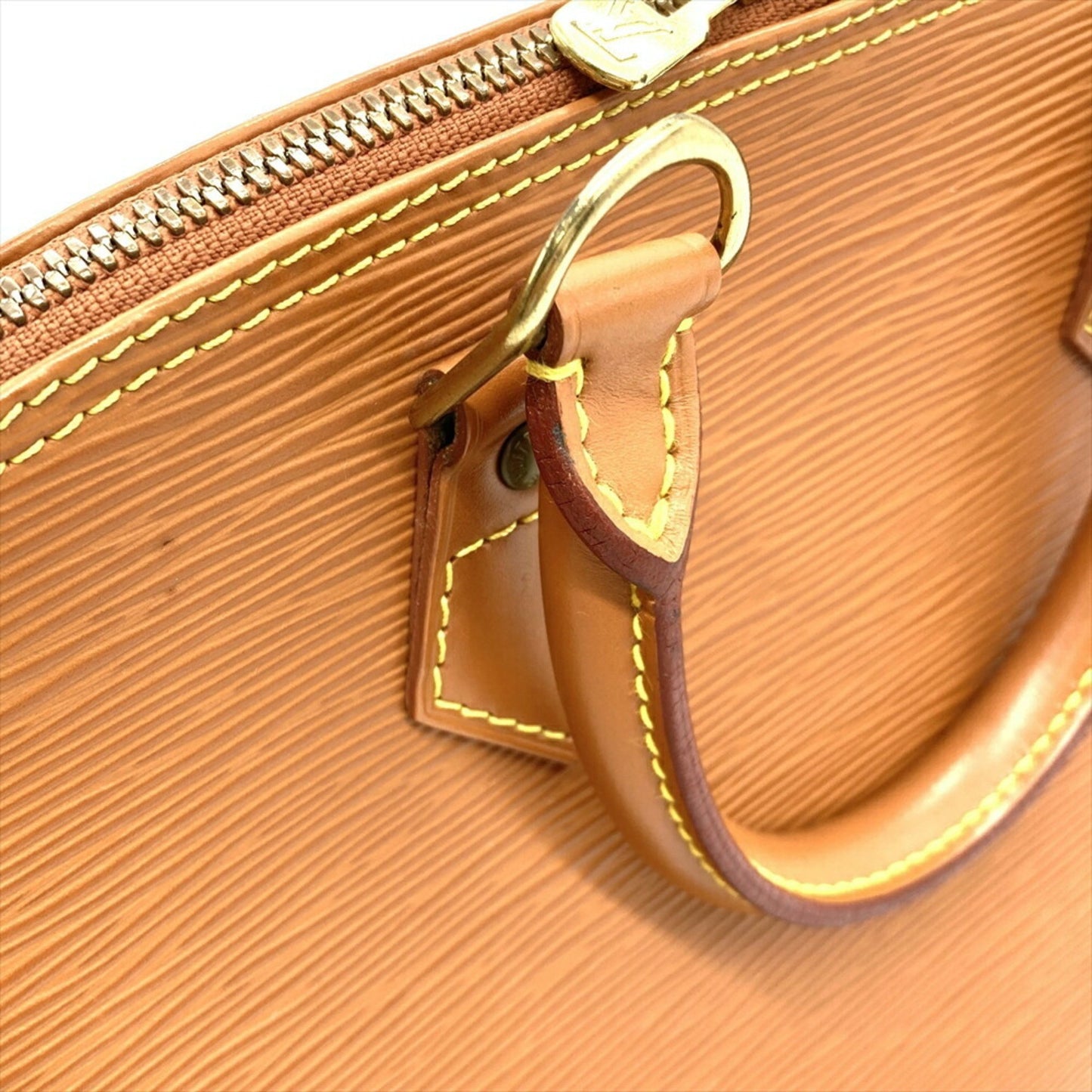 Louis Vuitton Epi Handbag M52143 Kenya Brown Mi0997