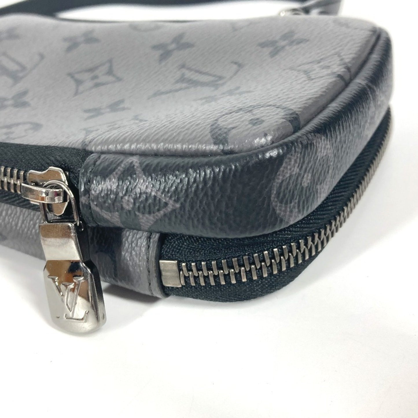 Louis Vuitton M69534 Monogram Eclipse Double Phone Pouch