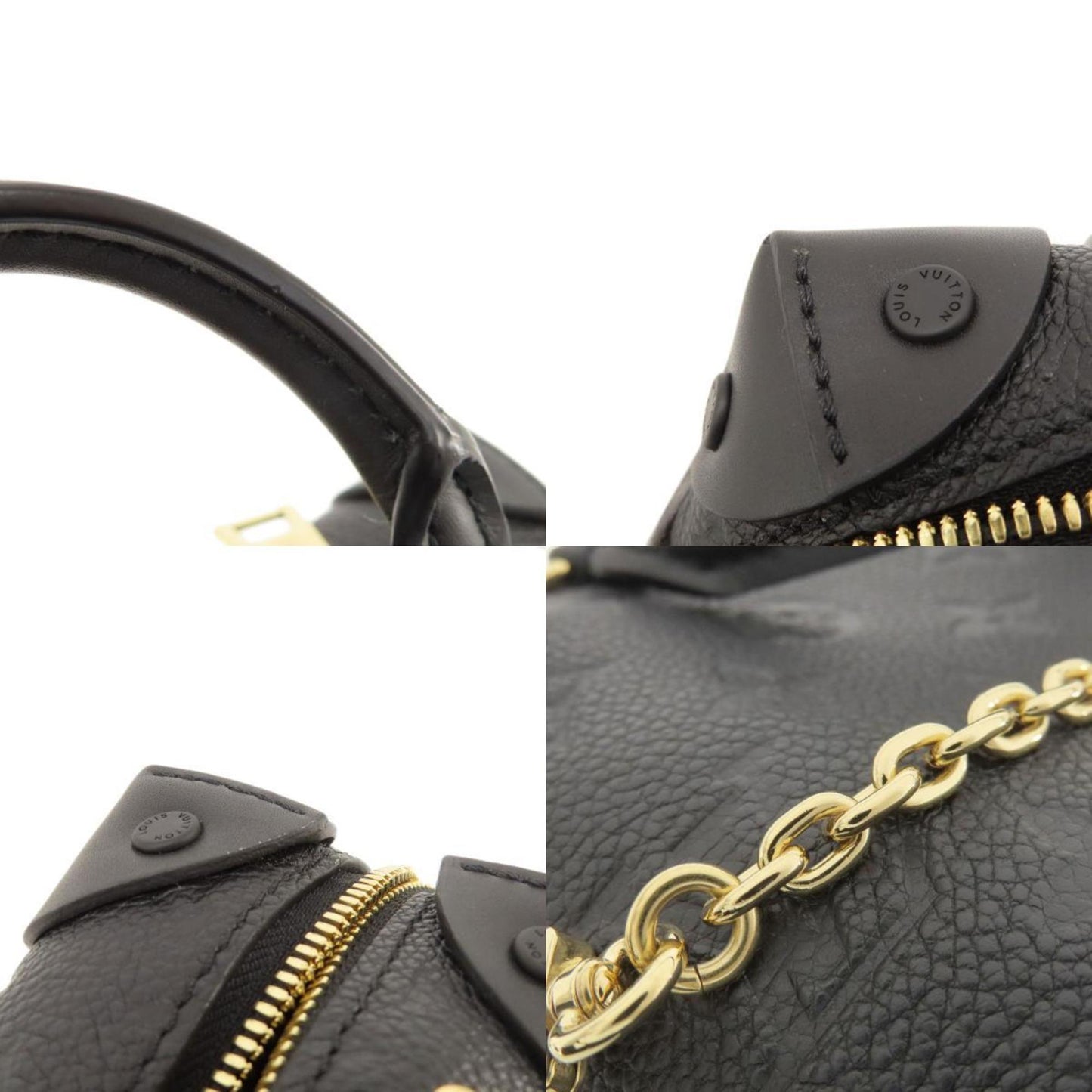 Louis Vuitton M45393 Petite Malle Souple Shoulder Bag Monogram Empreinte