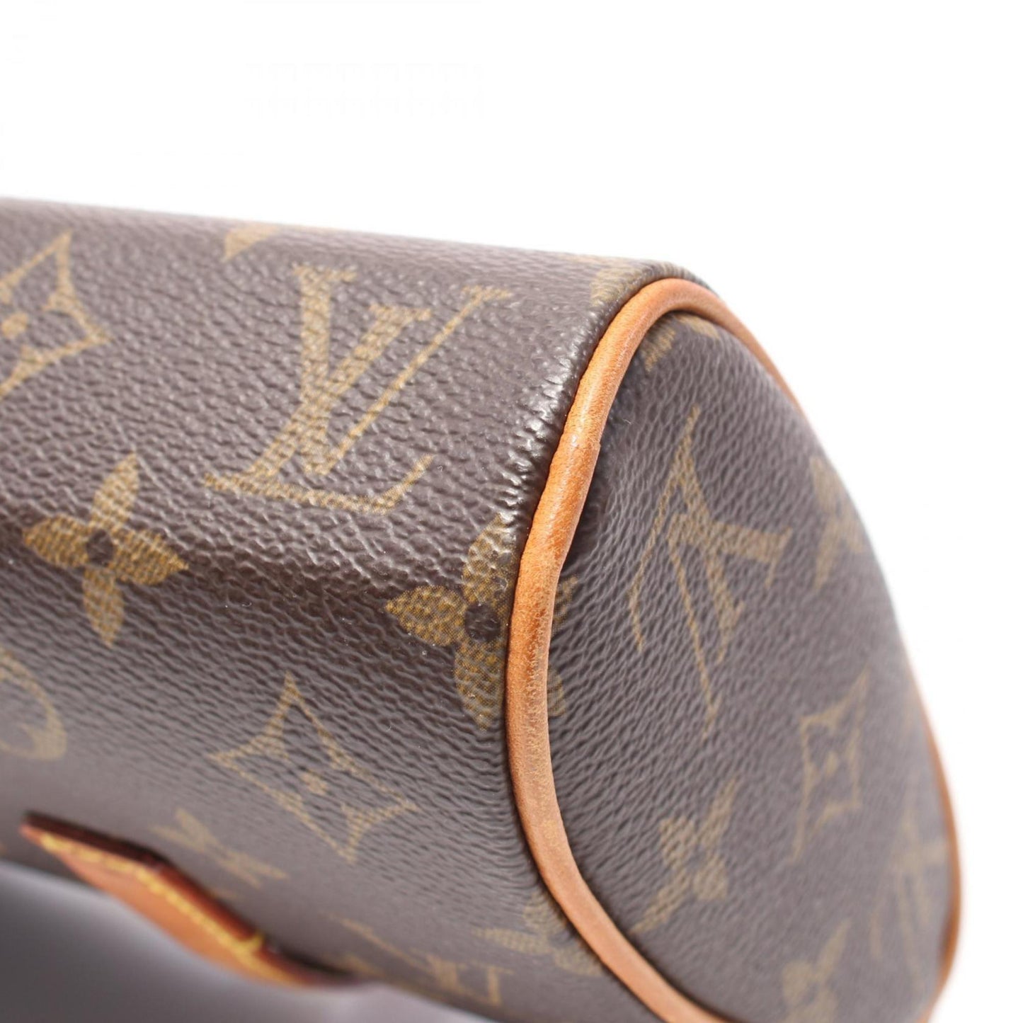 Louis Vuitton Sonatine Handbag Coated Canvas Leather Monogram