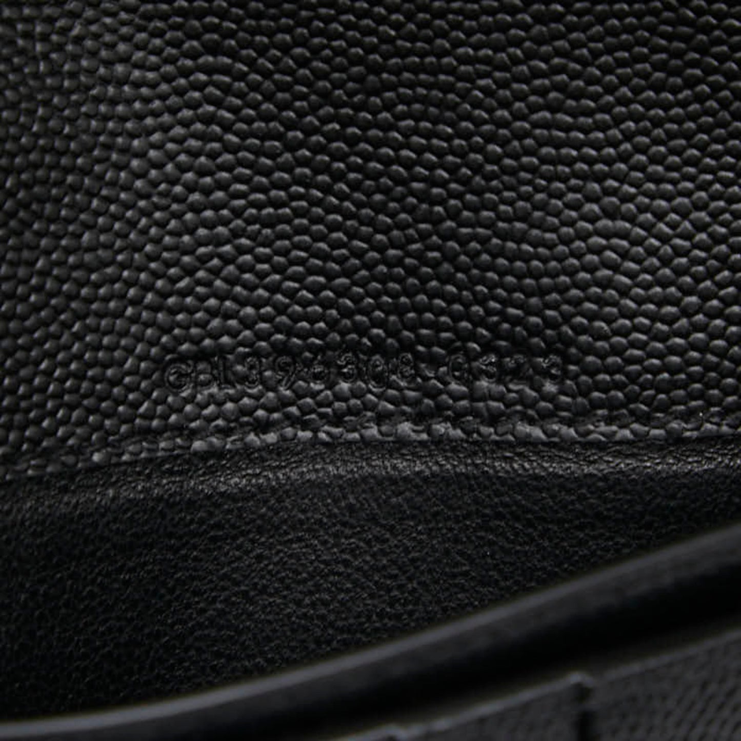Saint Laurent Continental Wallet 396308 Black Leather