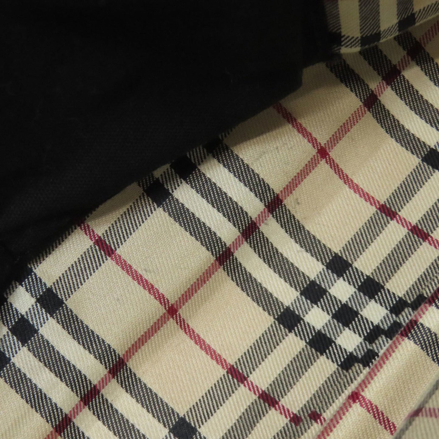 Burberry Logo Tote Bag Leather