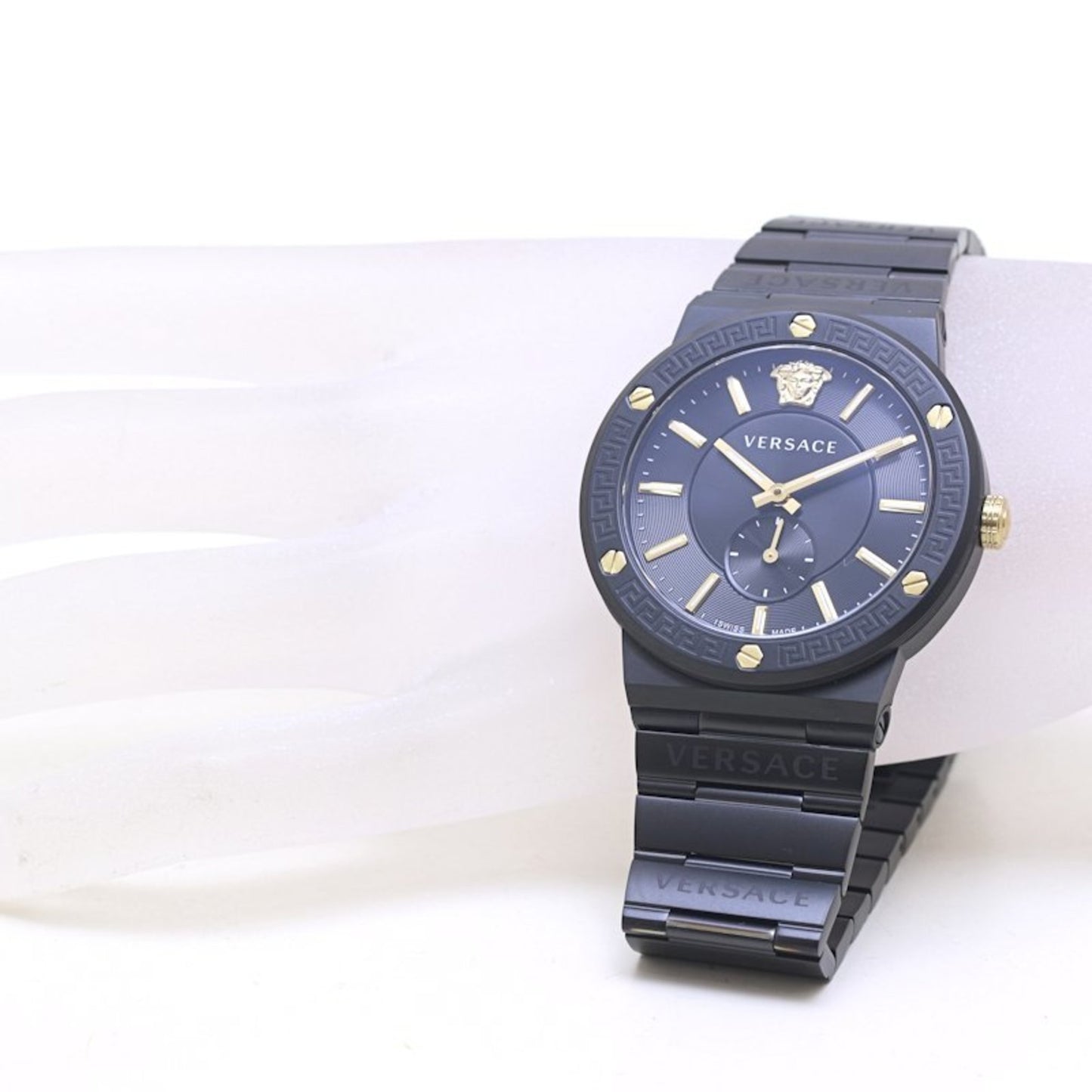 Versace Sporty Greca Vevi00620 Stainless Steel (Pvd Coated)
