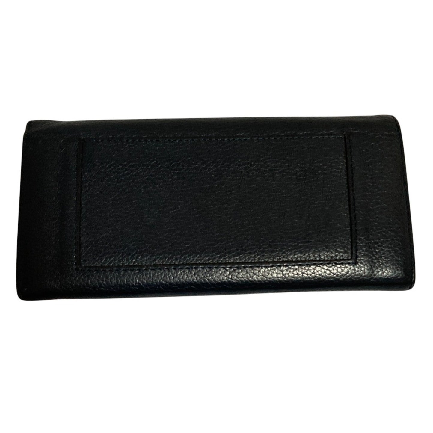 Celine Flap Leather Long Wallet